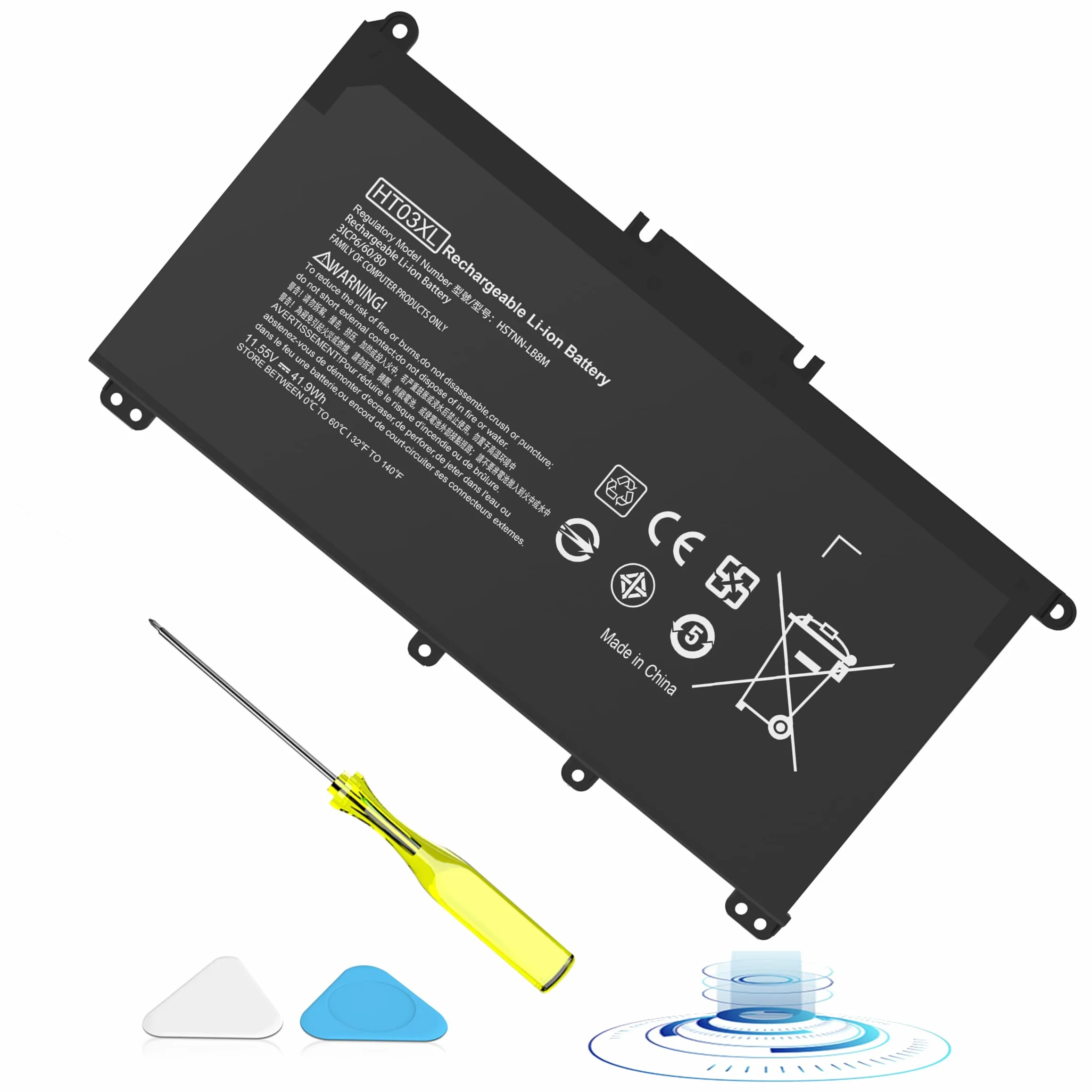 HT03XL Batteria per computer portatile HP L11119-855 HP Batteria per HP Pavilion 15-DA 15-DB 15-DW 15-CS 15-DY 17-by 17-CA 14-CE 14-CF 14-DF 14-DQ 14-DK Series 15-CS0053CL 15-DA001 4DX HSTNN-U. B7J