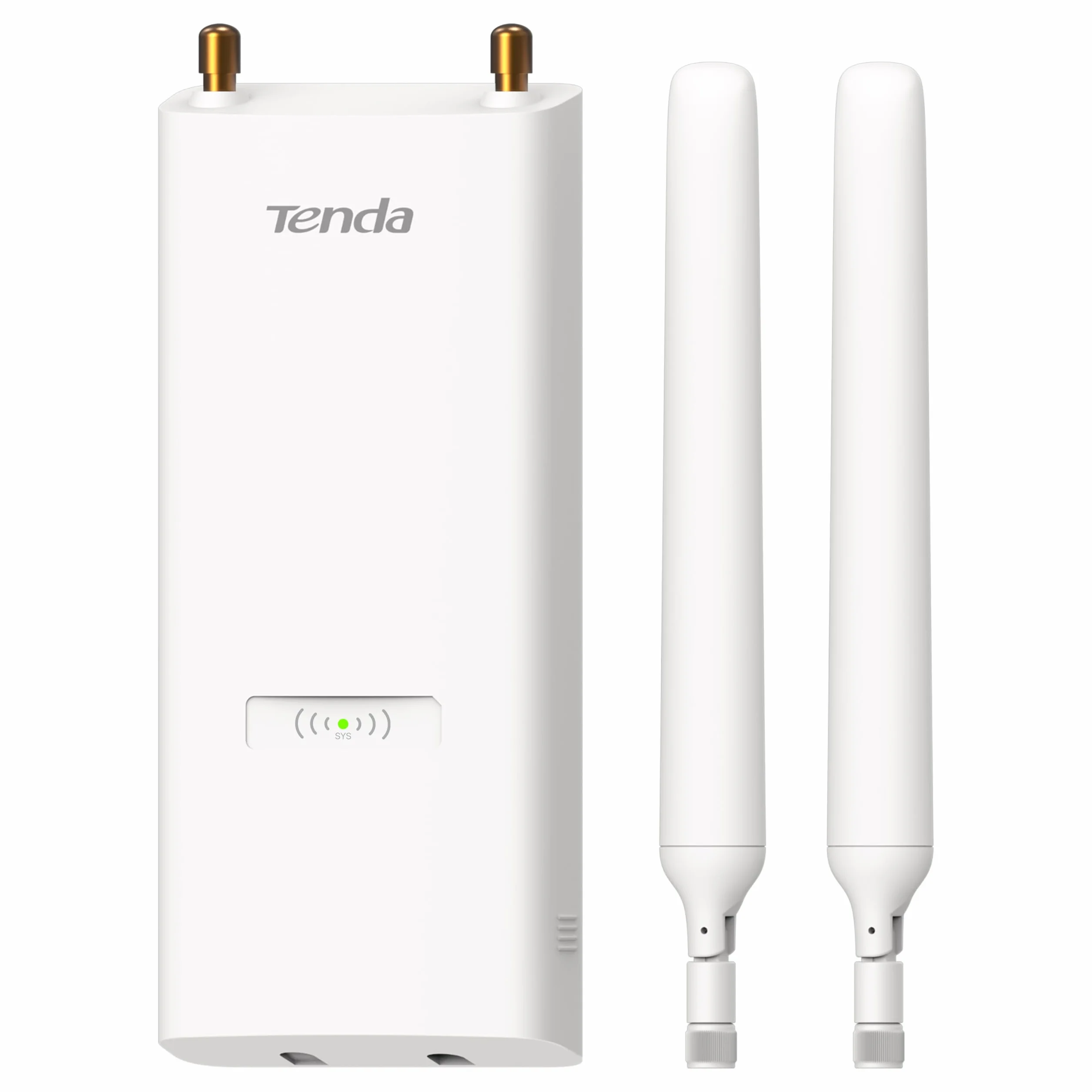 Tenda Access Point WiFi 6 AX3000Mbps Esterno Dual Band, 1 Porta Gigabit Ethernet, IP65, MU-MIMO, OFDMA, Roaming Senza Interruzioni, PoE 802.3at & Passive PoE, OAP3000