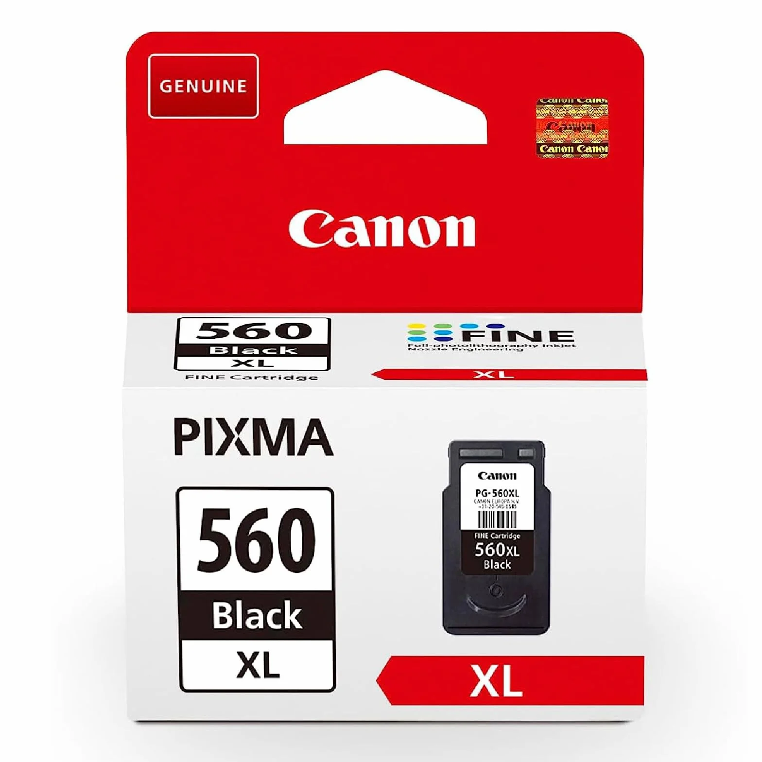 Canon Ink - PG-560XL Cartuccia d'inchiostro nera originale a resa elevata per stampanti - Stampa fino a 400 pagine A4 (1 cartuccia)
