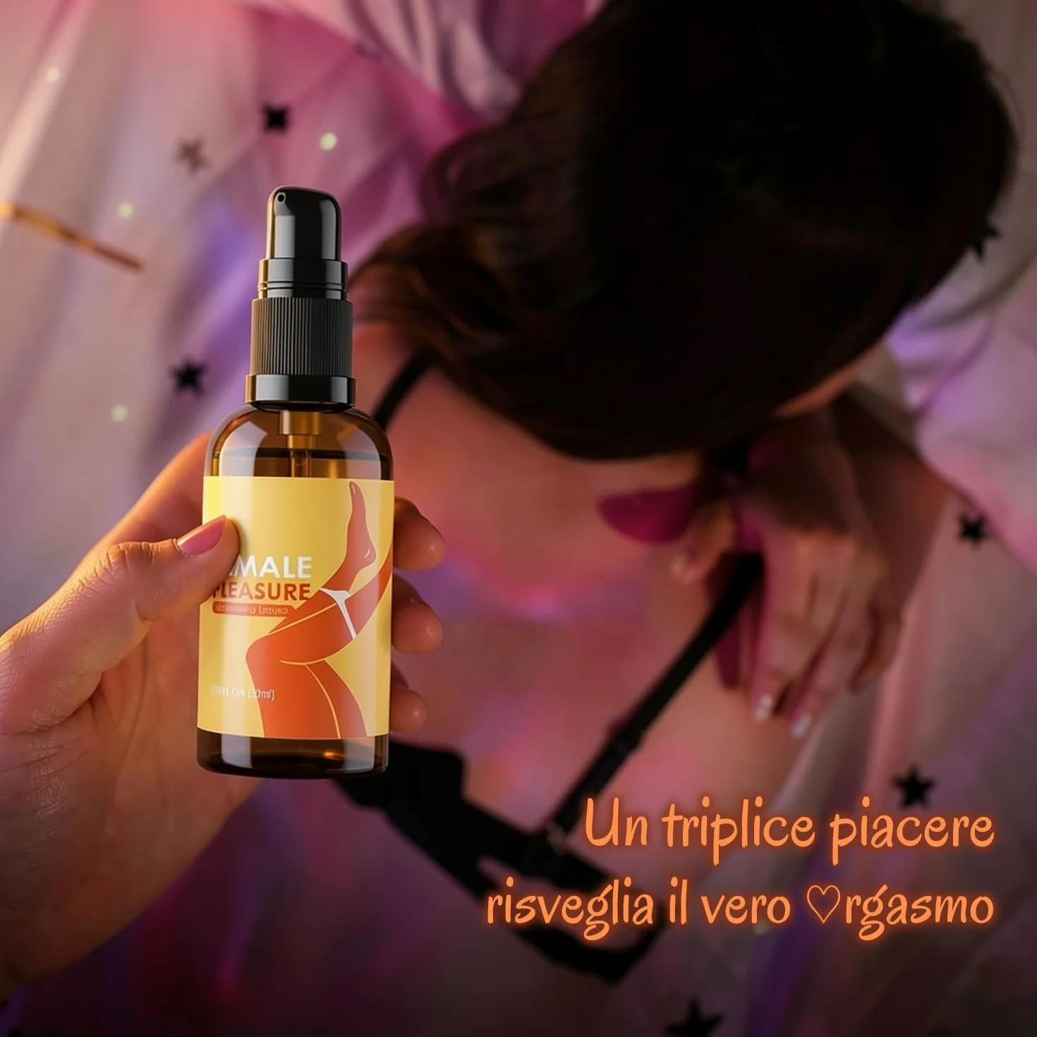 Liquido per il piacere femminile stimolante massaggio di coppia 30ml compatibile preservativi lattice