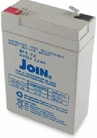 Batteria al piombo 6V 3,2Ah AGM - ALPHA ELETTRONICA BP06-3,2