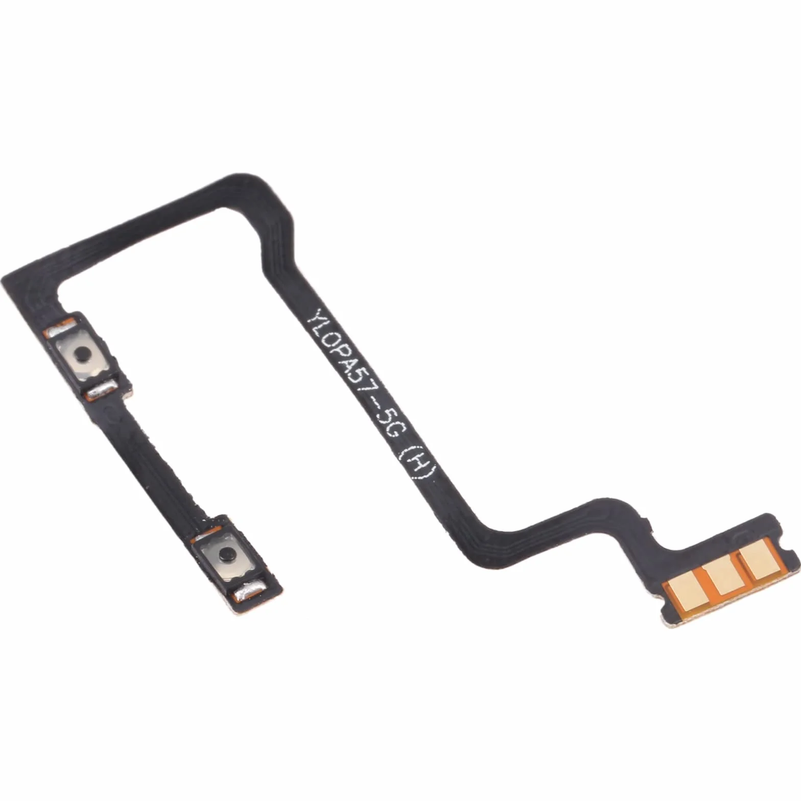 Ricambio Compatibile con OPPO A57s CPH2385 / OPPO A57 5G PFTM20 / OPPO A77 5G CPH2339 flat flex circuito SWITCH PULSANTI CONTROLLO VOLUME KEY + - controllo tasti