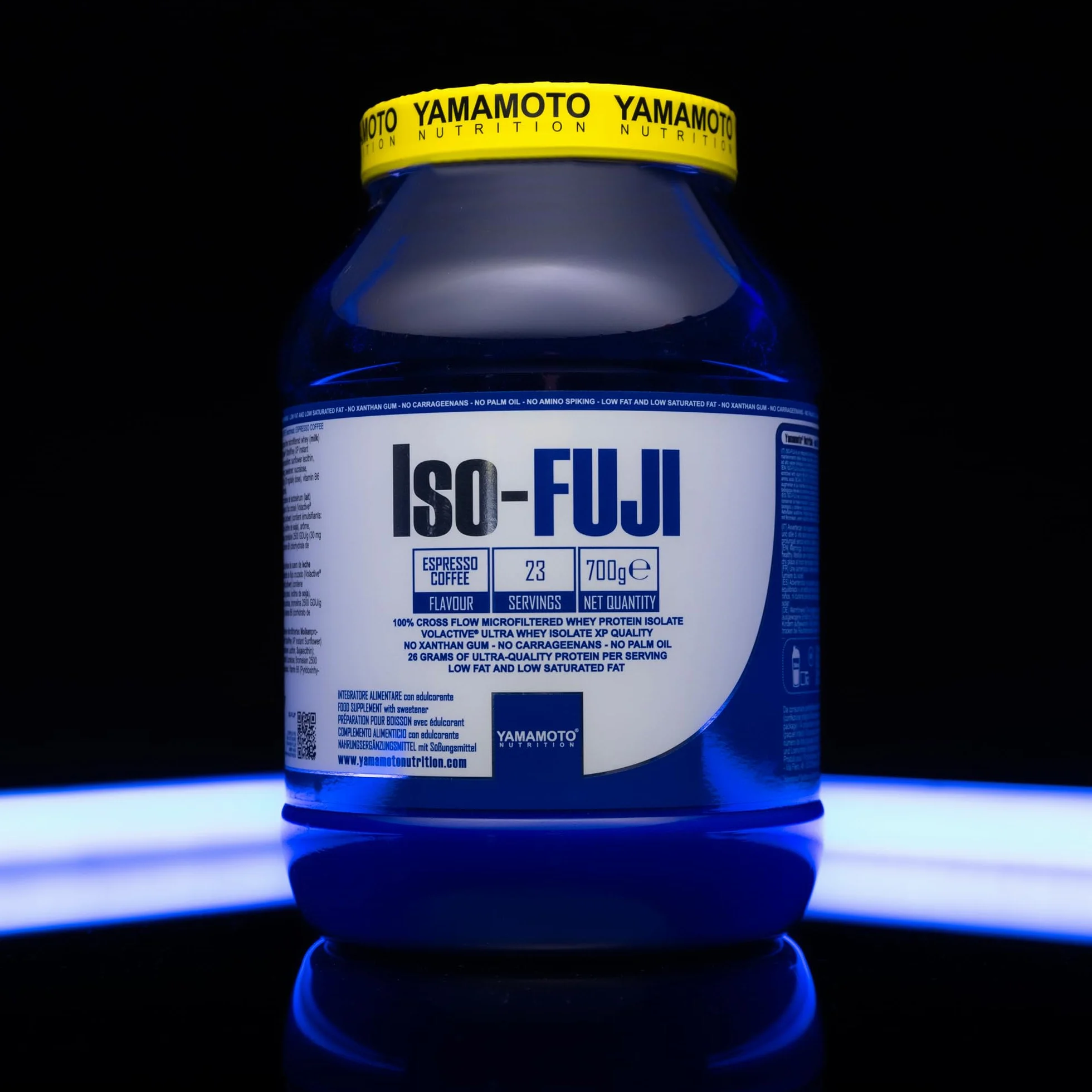 Iso-FUJI proteine del siero di latte isolate ultrafiltrate 700 g gusto Cioccolato