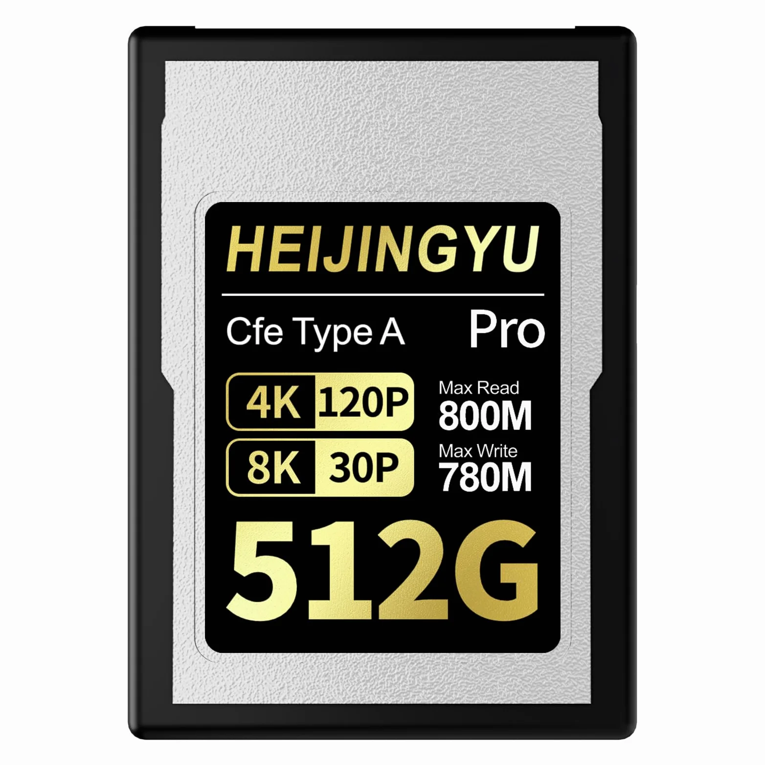 Scheda di memoria CFexpress di tipo A da 512 GB, serie Pro, velocità di lettura fino a 800 MB/s e velocità di scrittura 780 MB/s per registrazione 4K 120P, 8K 30P per fotocamere Alpha & FX