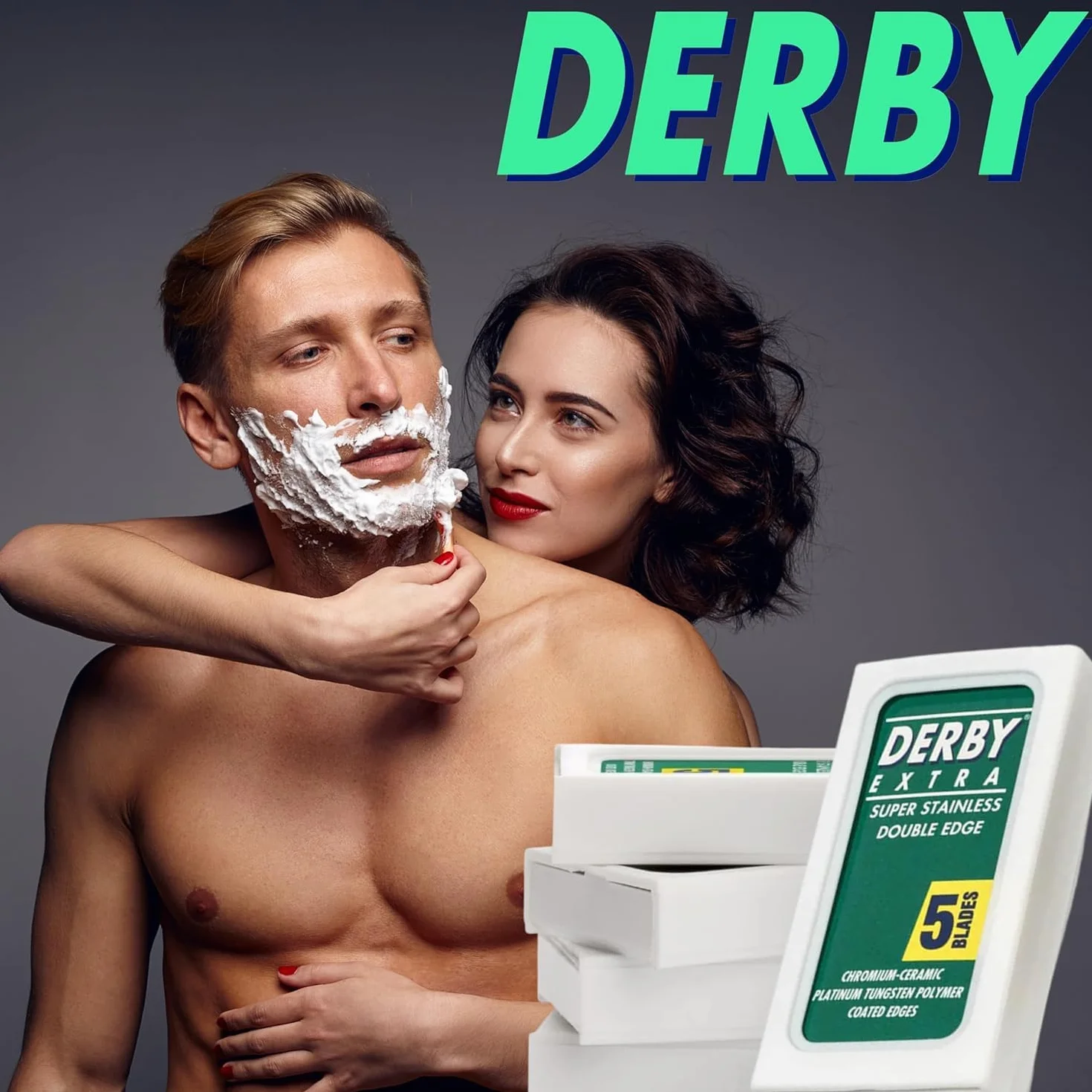 Derby Lamette da Barba Double Edge 100 Unità