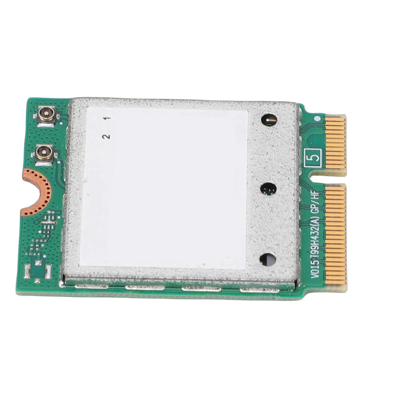 SIXRUN QCNCM865 Modulo Adattatore WiFi 7, Scheda di Rete Wireless M.2 NGFF, PCB Tripla Banda 2,4 GHz 5 GHz 6 5,8 Gbps 2x2 MU MIMO per 11 PC Laptop Gaming Streaming