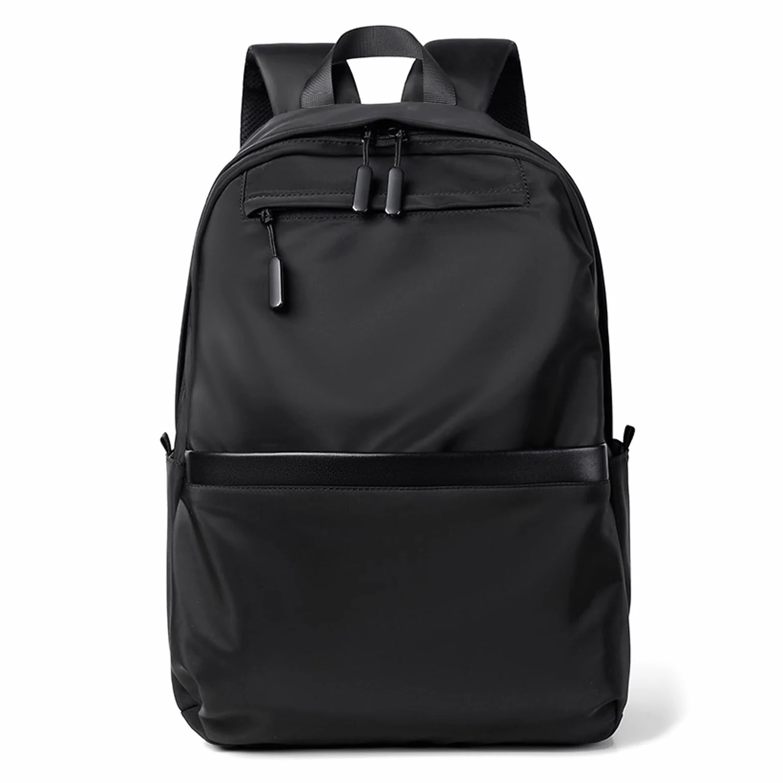 Fandaare Zaino Casual per Uomo - Elegante Porta PC Borsa da Viaggio da Scuola per Laptop Nero