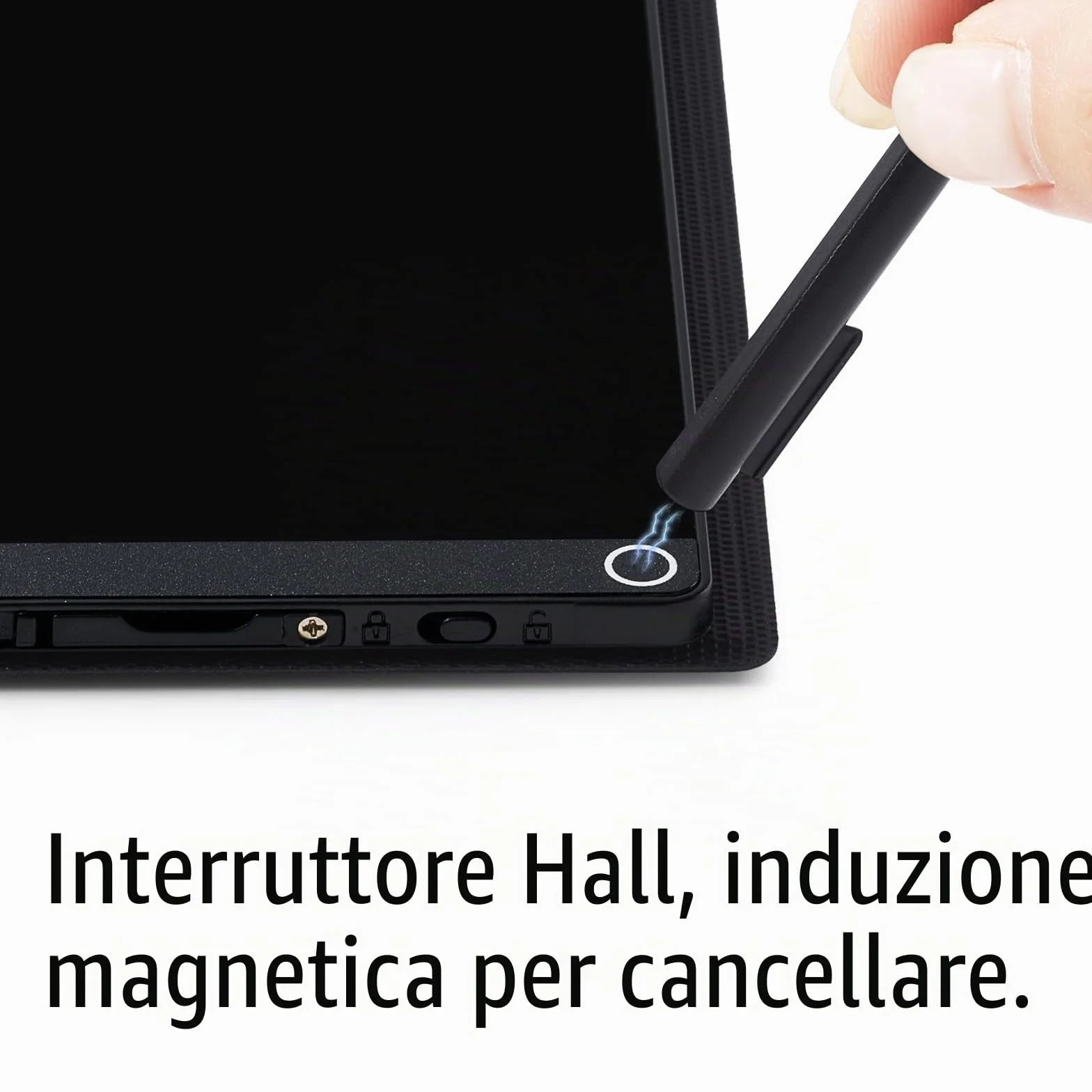 Czemo Lavagna LCD 6,5 pollici con Custodia Protettiva, Tavoletta Scrittura Digitale per Ufficio