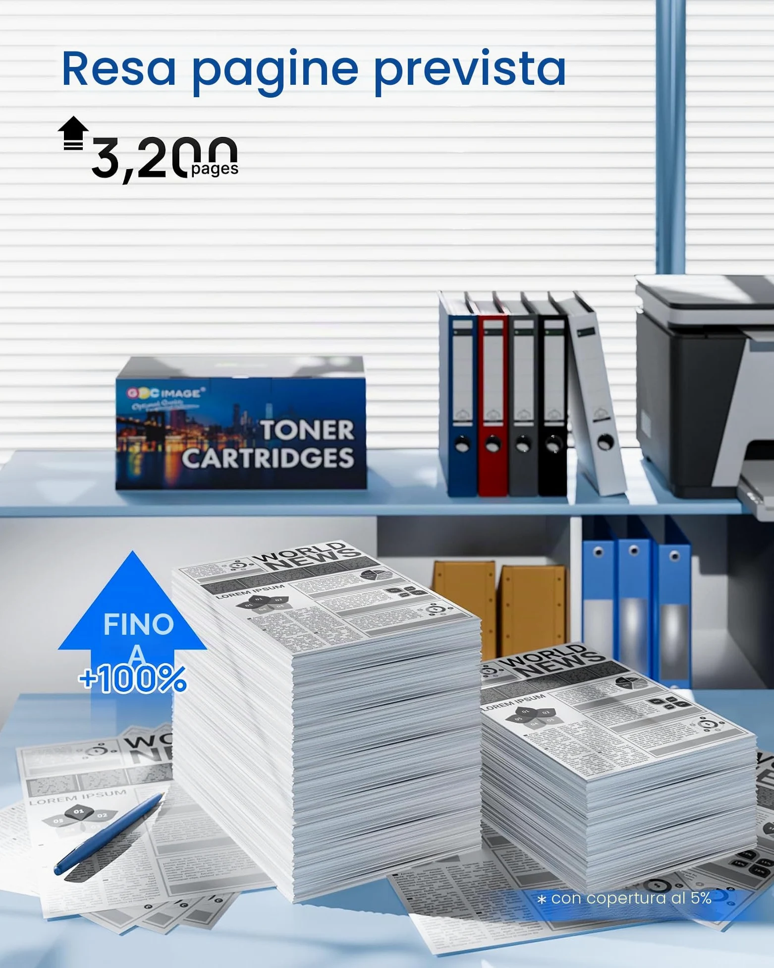 GPC Image 203X Nero Cartucce di Toner Compatibile per HP 203X 203A CF540X CF540A per toner HP Color Laserjet Pro MFP M281fdw M281fdn M281cdw M280nw M254dw M254nw M254dn (Nero, 2-Pack)