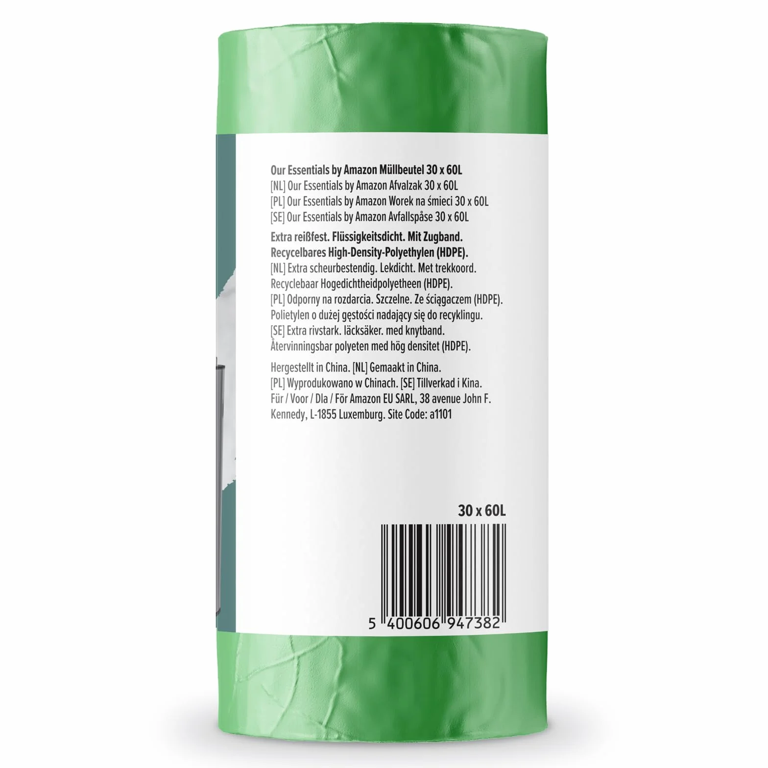 Amazon Sacchetti per la spazzatura 30 x 60 l