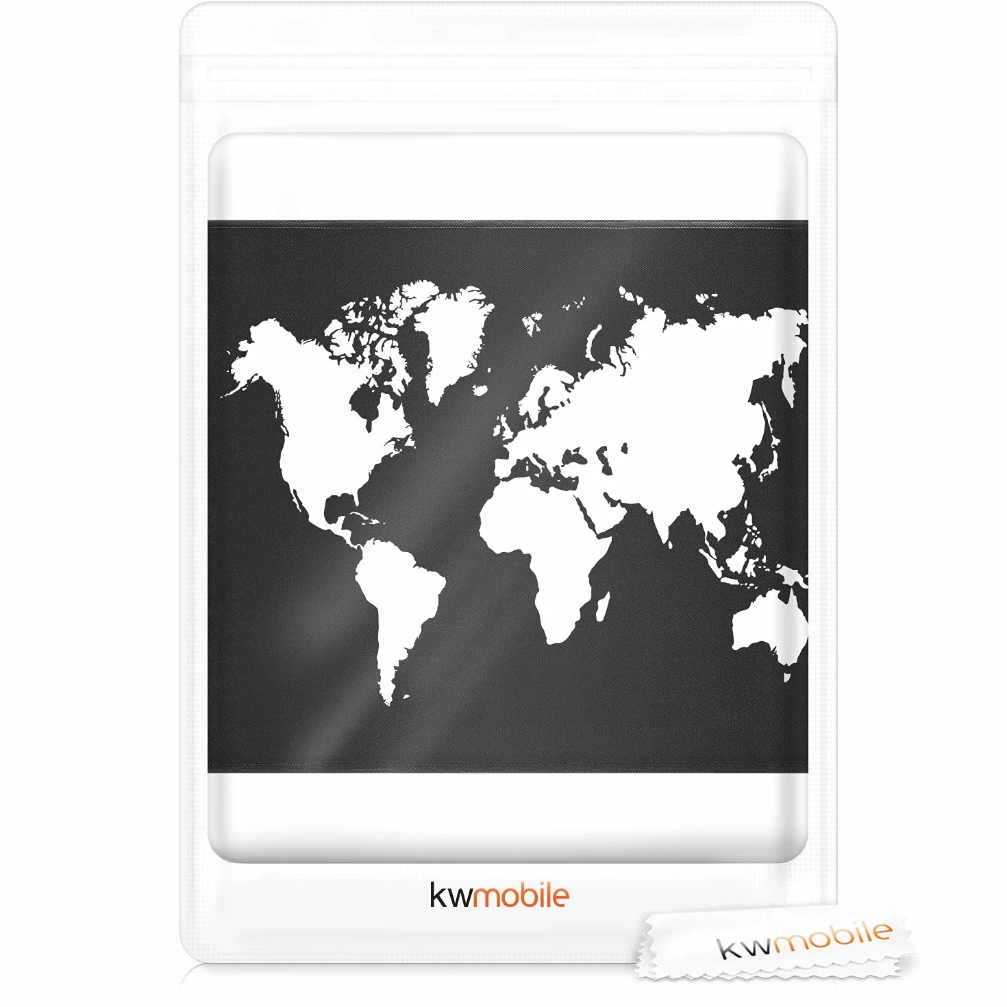 kwmobile 34-35" monitor Cover - Protezione Monitor PC Antipolvere Schermo Computer - Custodia Protettiva Sagoma Mondo