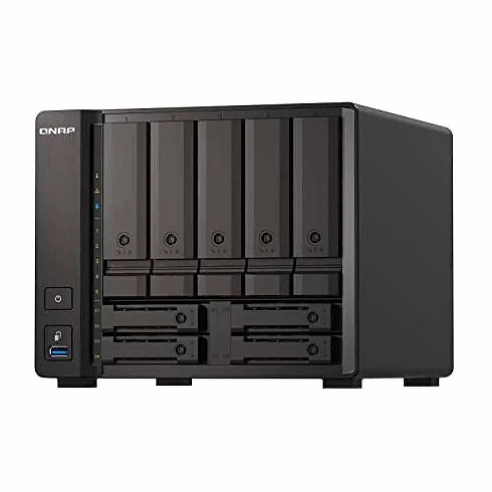Qnap TS-H973aX-8g Server Nas 9 Alloggiamenti Sata 6gb/s