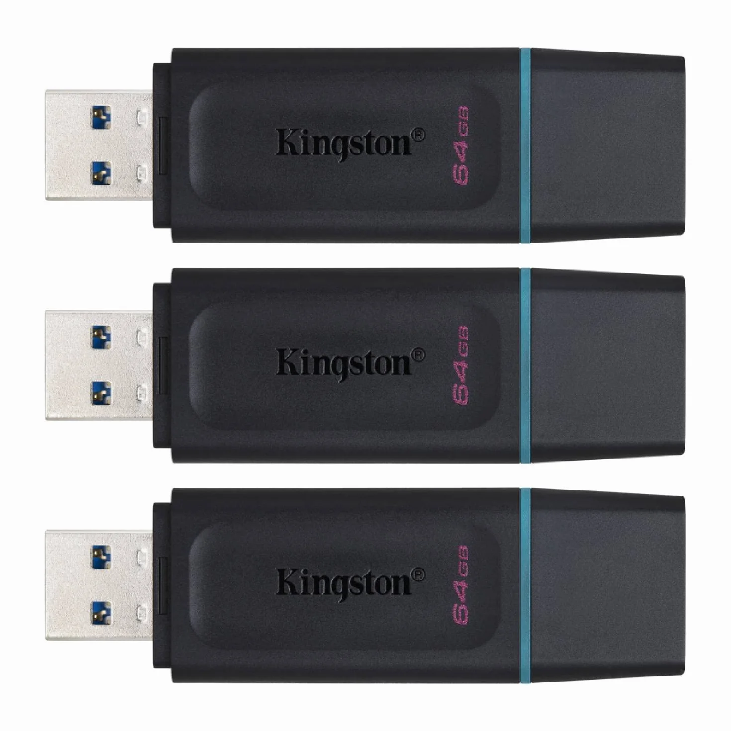 Kingston DataTraveler Exodia 64 GB Flash Drive (3 Pezzi)