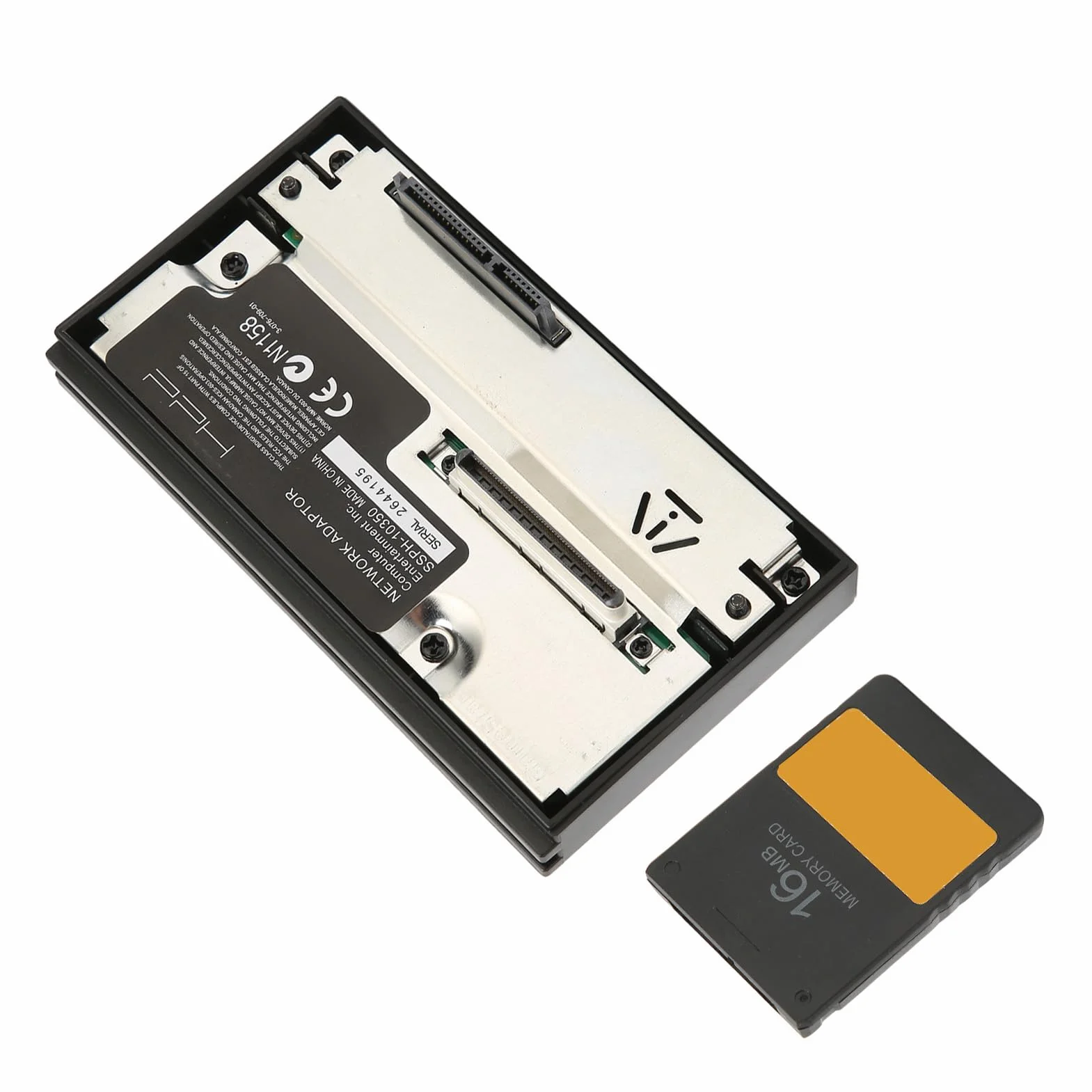 Set di adattatori di rete PS2 con interfaccia HDD con scheda di memoria FMCB versione 1 966 da 16 MB McBoot supporta fino a 2 TB di gioco senza dischi host compatibili
