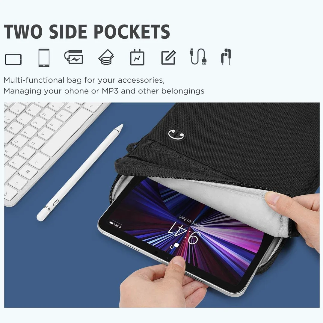 KIZUNA Laptop sleeve Shoulder Messenger Bag 10 inch