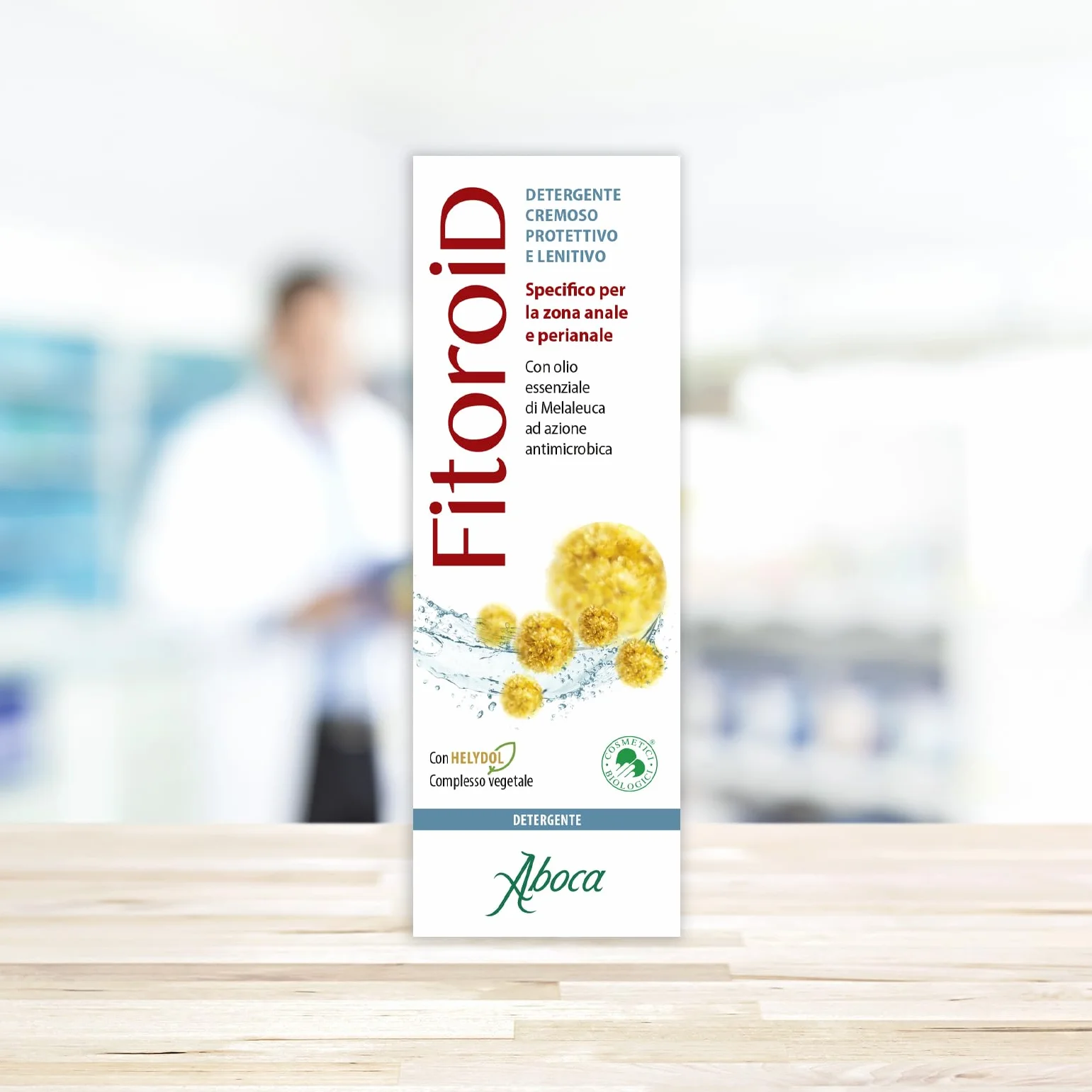Aboca Fitoroid Detergente Cremoso 100 ml - Detergente Cremoso Protettivo Lenitivo per Zona Anale e Perianale