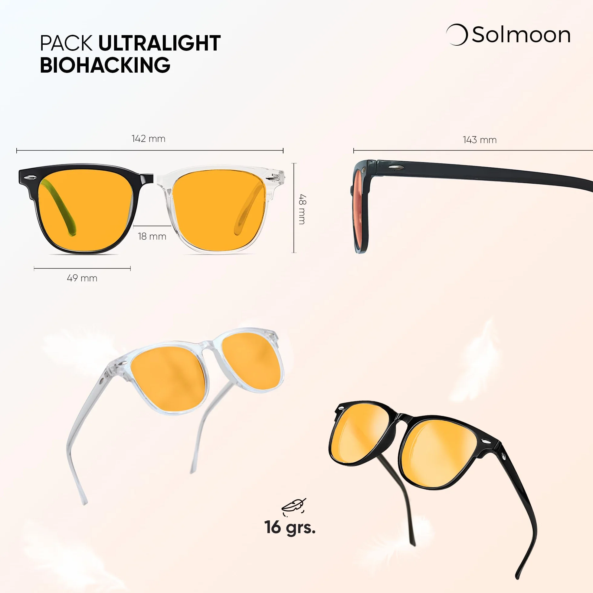 Occhiali Luce Blu Uomo e Donna Gaming Blocco Filtro Blu