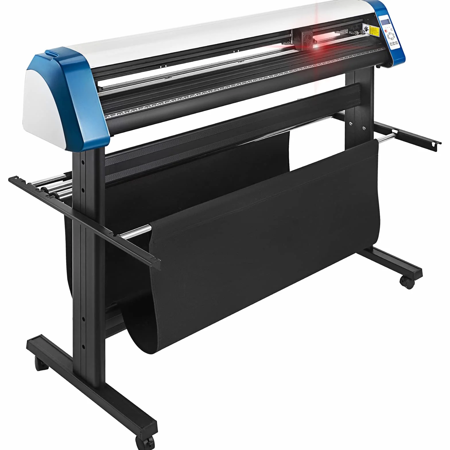 VEVOR Taglierina per Vinile 53 Pollici Taglierina per Vinile Macchina per Taglio Semiautomatica per Stampante per Vinile Fai da Te Posizionamento Manuale Taglio di Segnaletica