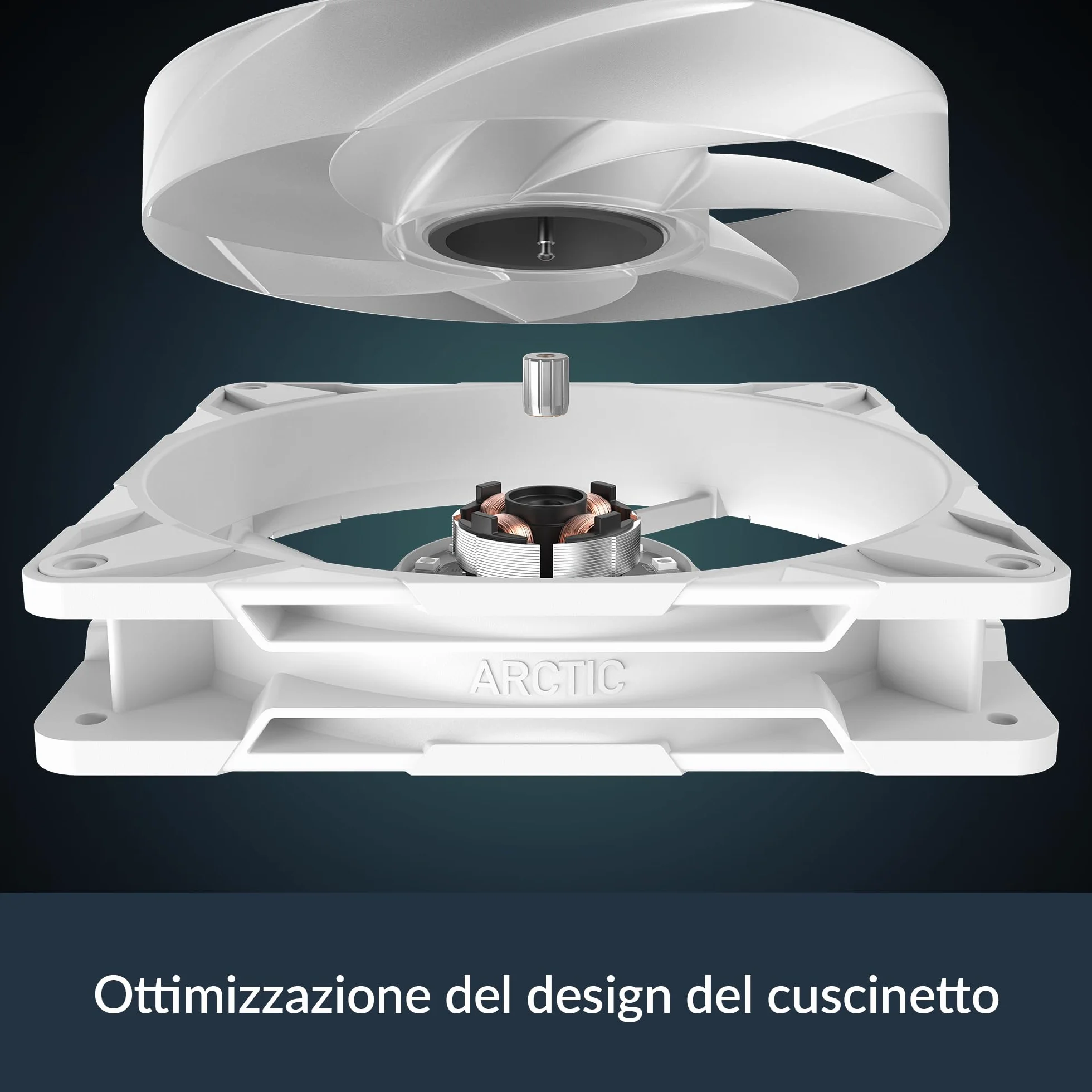 ARCTIC P14 Pro A-RGB White 3 Pezzi
