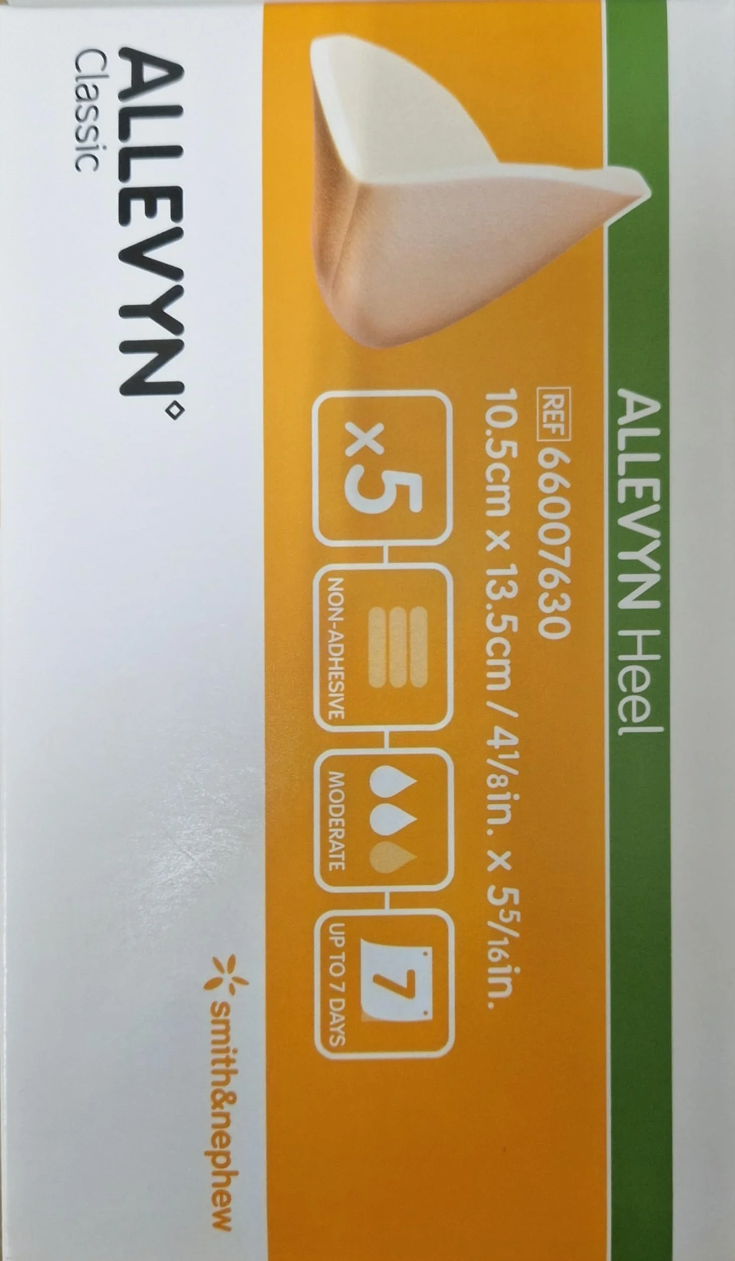 Smith & Nephew Allevyn Non Adhesive Heel Pack 5 medicazione