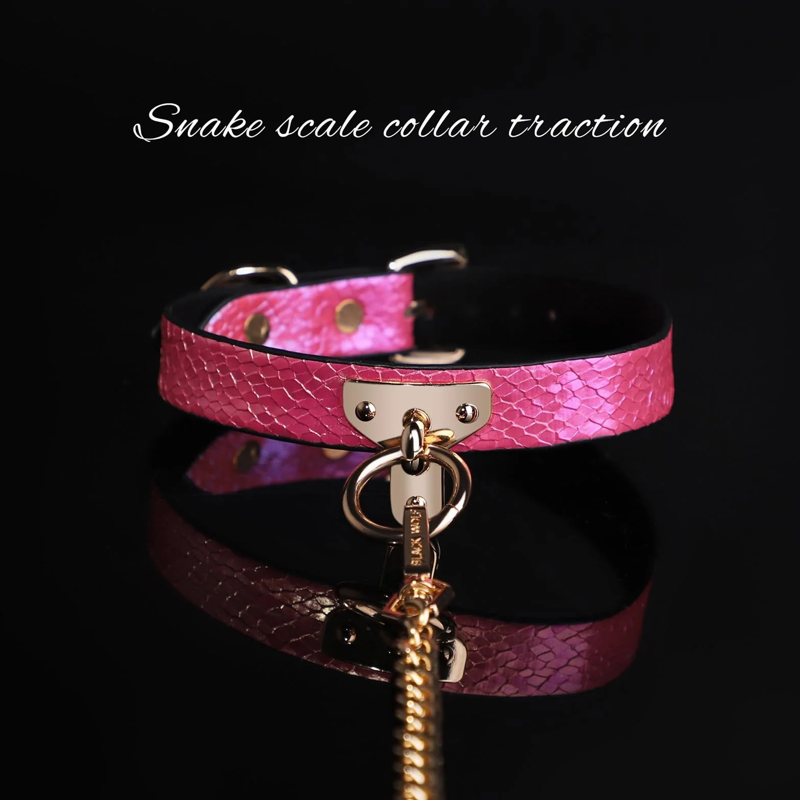 Collare In Pelle Regolabile Con Guinzaglio E O Ring Per Coppie Bondage Erotico