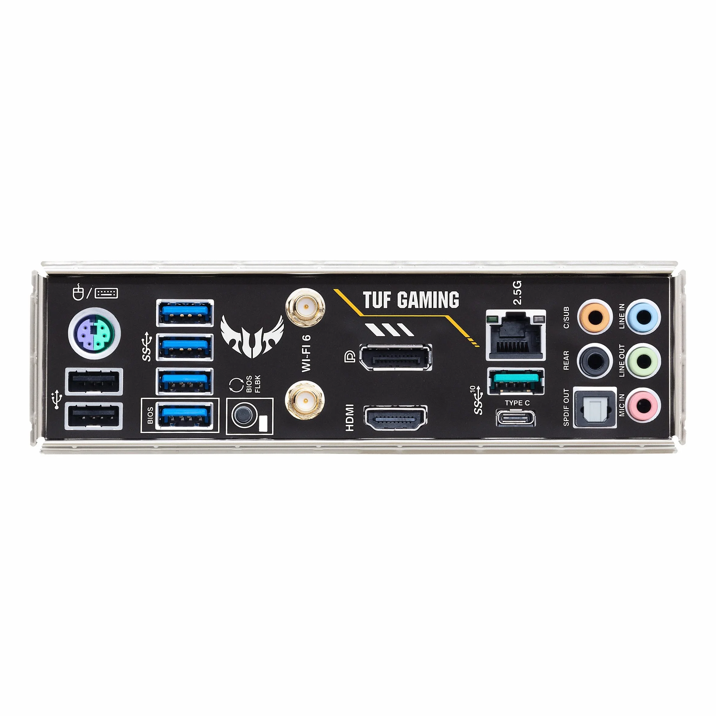 ASUS TUF Gaming B550M-PLUS WiFi II, Scheda Madre Gaming AMD microATX, Socket AM4, DDR4, PCI 4.0, LAN Realtek 2.5Gb, WiFi 6 (802.11ax), 2 M.2, 4 SATA 6GB/s, 2 USB 3.2 Gen 2, Aura Sync RGB, Nero