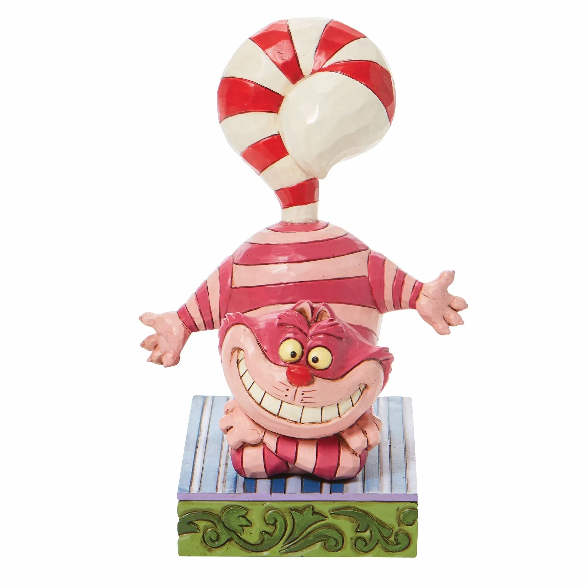 Disney Traditions Statuetta natalizia Gatto del Cheshire