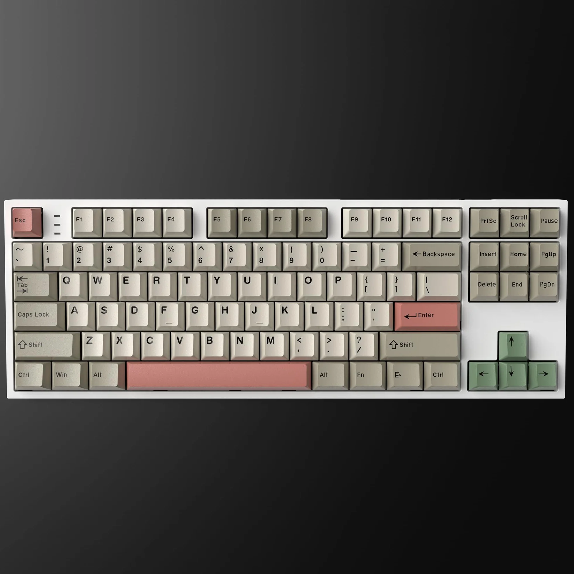 SOLIDEE Set di Keycaps PBT Profilo Cherry 169 Tasti, Keycaps Personalizzati, Keycaps PBT Resistenti allo Sbiadimento per Tastiere 60% 65% 75% TKL 100%, Compatibili con Switch MX (New 9009)