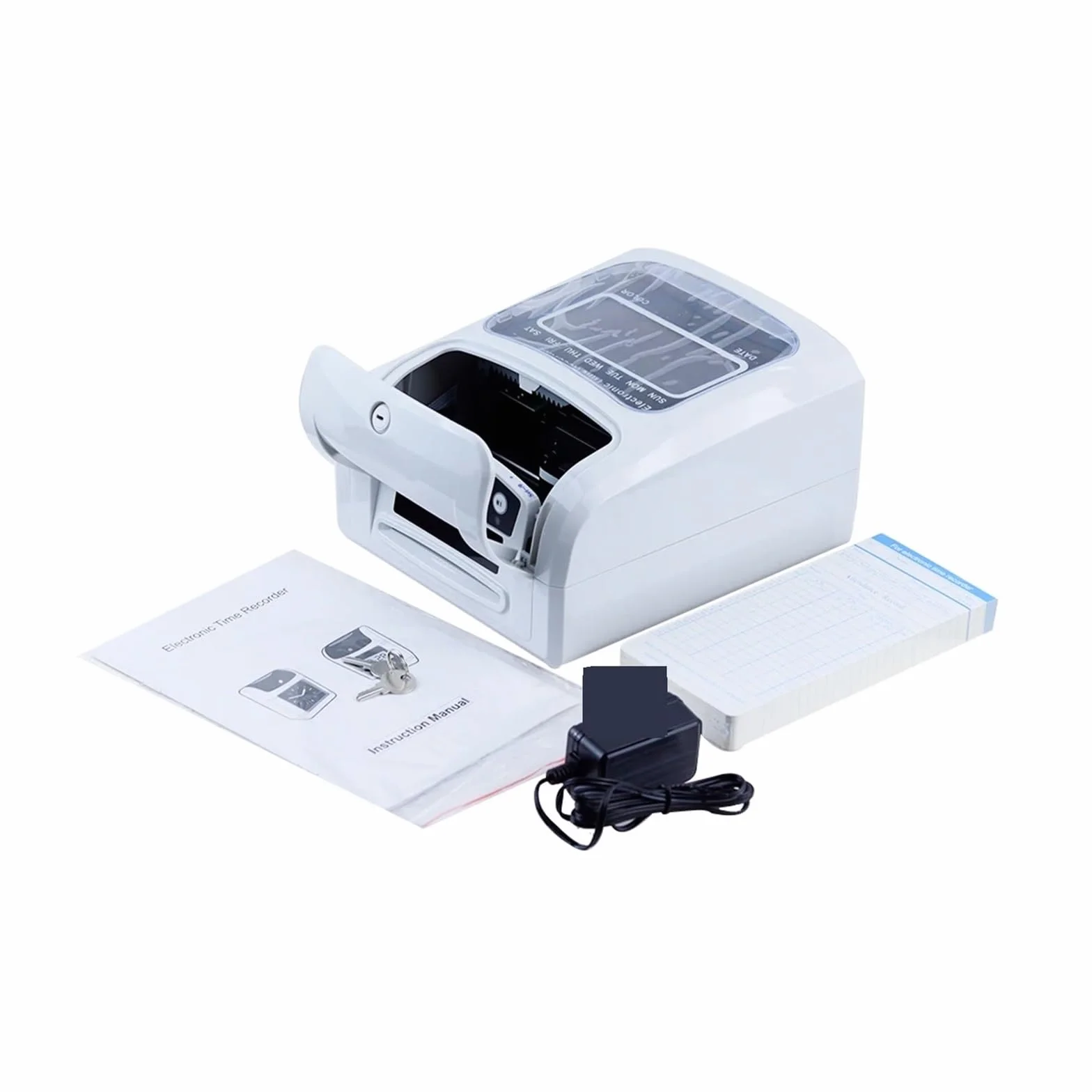 Macchina per la timbratura elettronica digitale per piccole imprese, orologio check-in personale