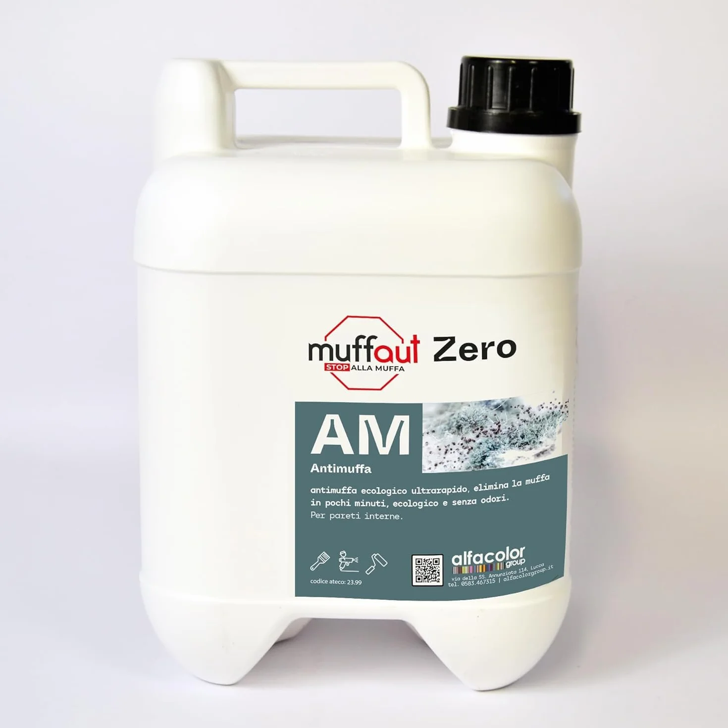 ZERO Trattamento Antimuffa Ecologico Naturale Atossico Ultrarapido Inodore