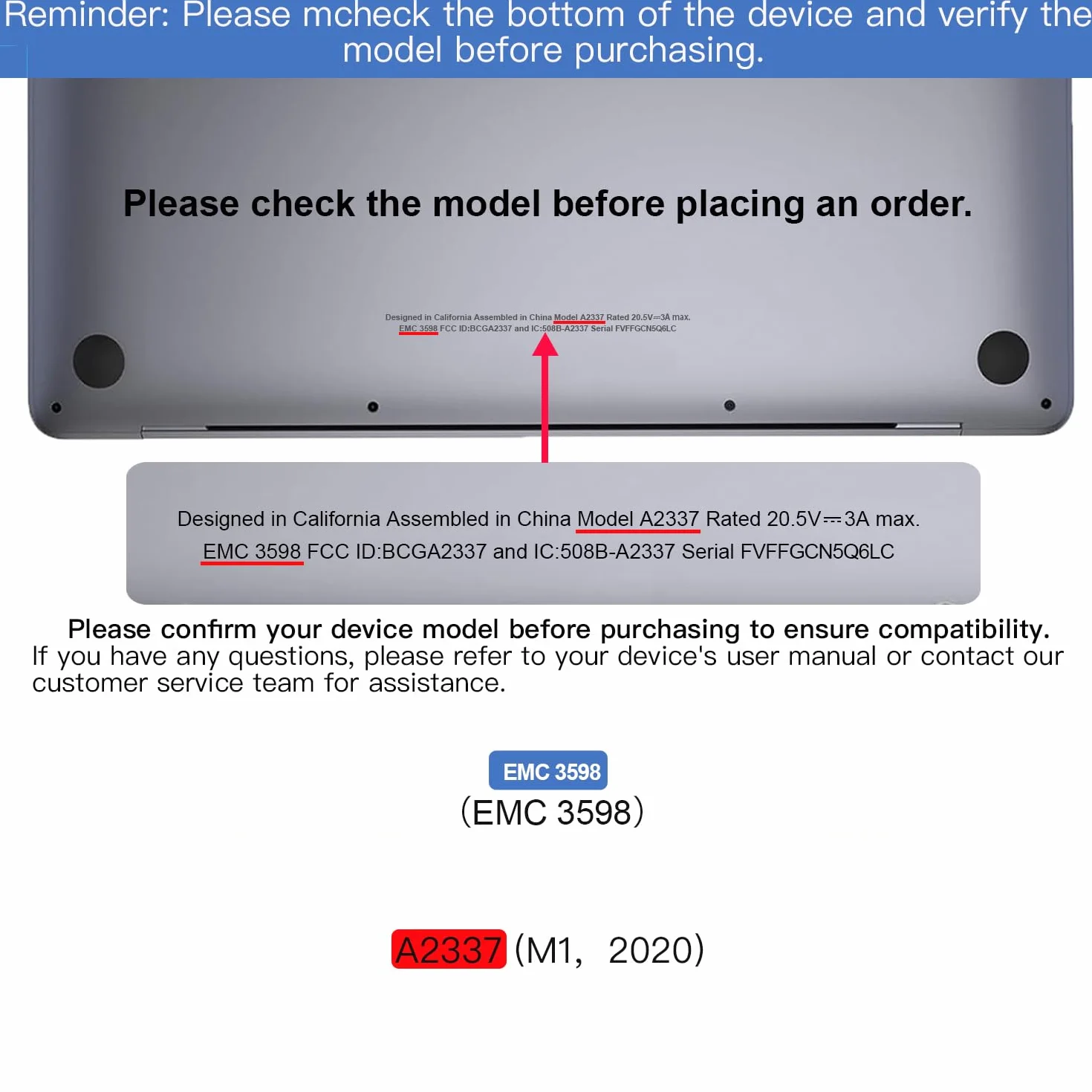 (Grigio siderale) Schermo di Ricambio per Schermo LCD LED Air 13" M1 2020 Anno A2337 EMC 3598 13.3" 2560x1600 Full LCD LED Assembly
