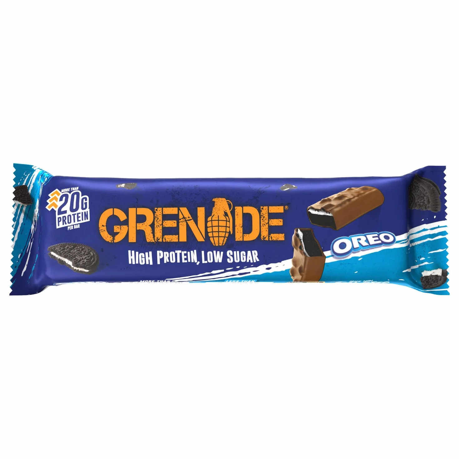 Grenade Barretta Proteica a Basso contenuto di Zuccheri OREO 12 x 60 g