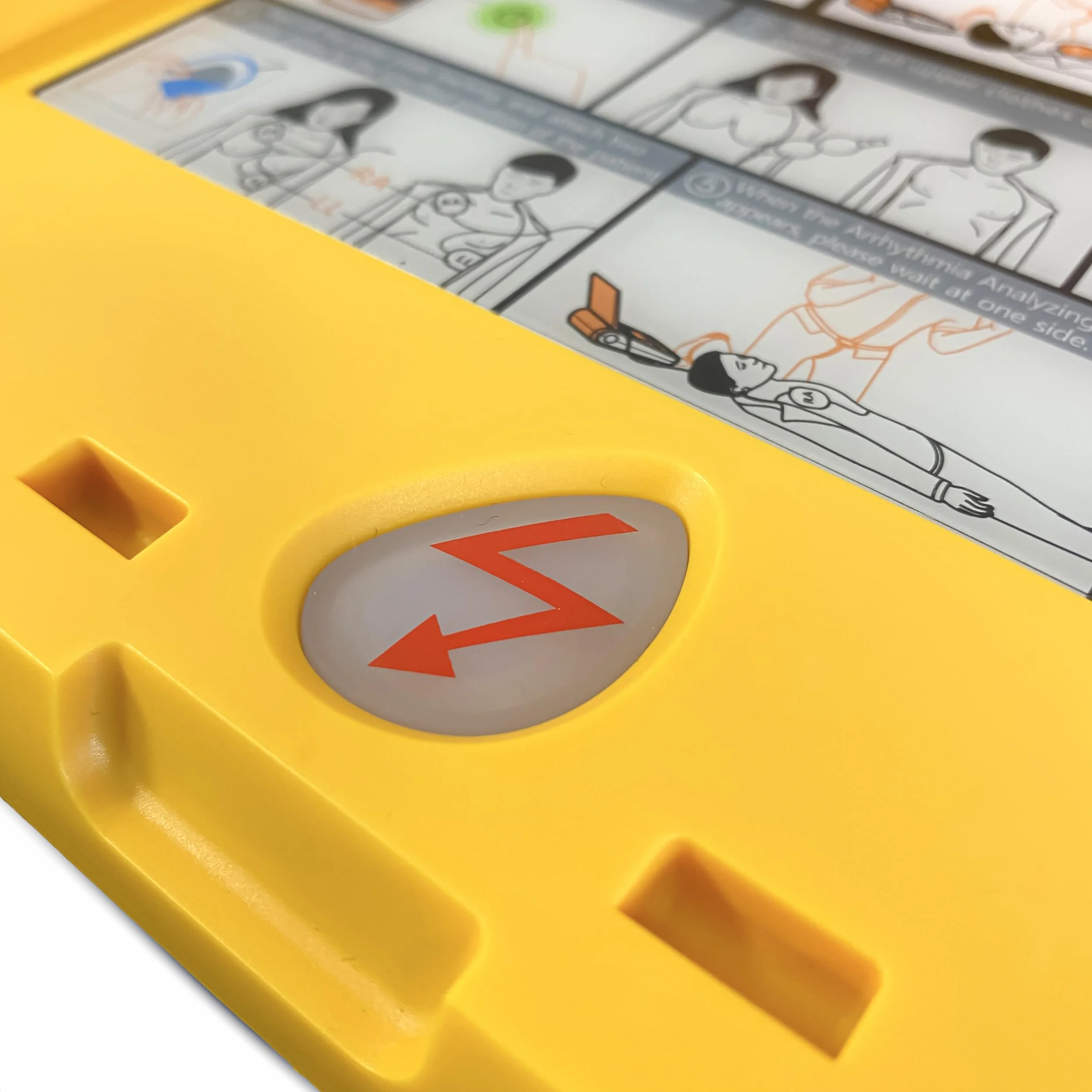 Defibrillatore Semiautomatico I3 AMOUL Completo con Piastre Universali Pre-Collegate Adulti/Pediatriche, Batteria Alta Capacità 5 Anni, Borsa da Trasporto - Garanzia 5 Anni