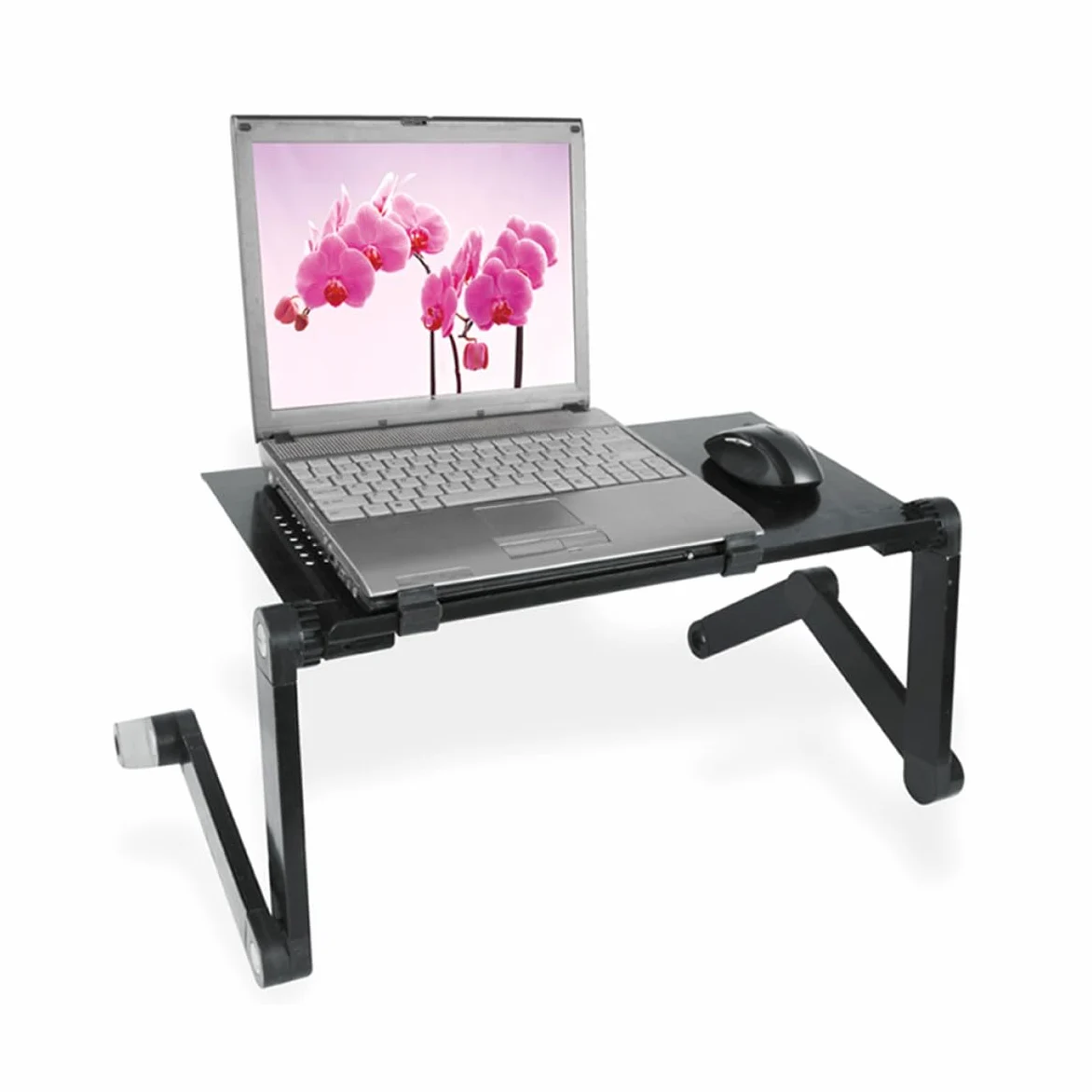 Uonlytech Supporto per Laptop e Tablet in Alluminio Design Ergonomico con Ventilazione per Angolazione e Flusso d Aria