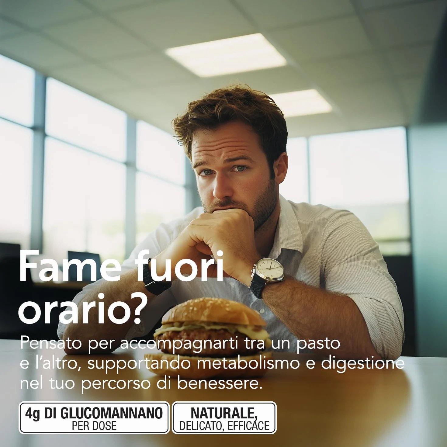 PiùLife Glucomannano Forte 240 Compresse 4000 mg 95% Tit. Con Inulina Niacina Cromo Metabolismo Appetito