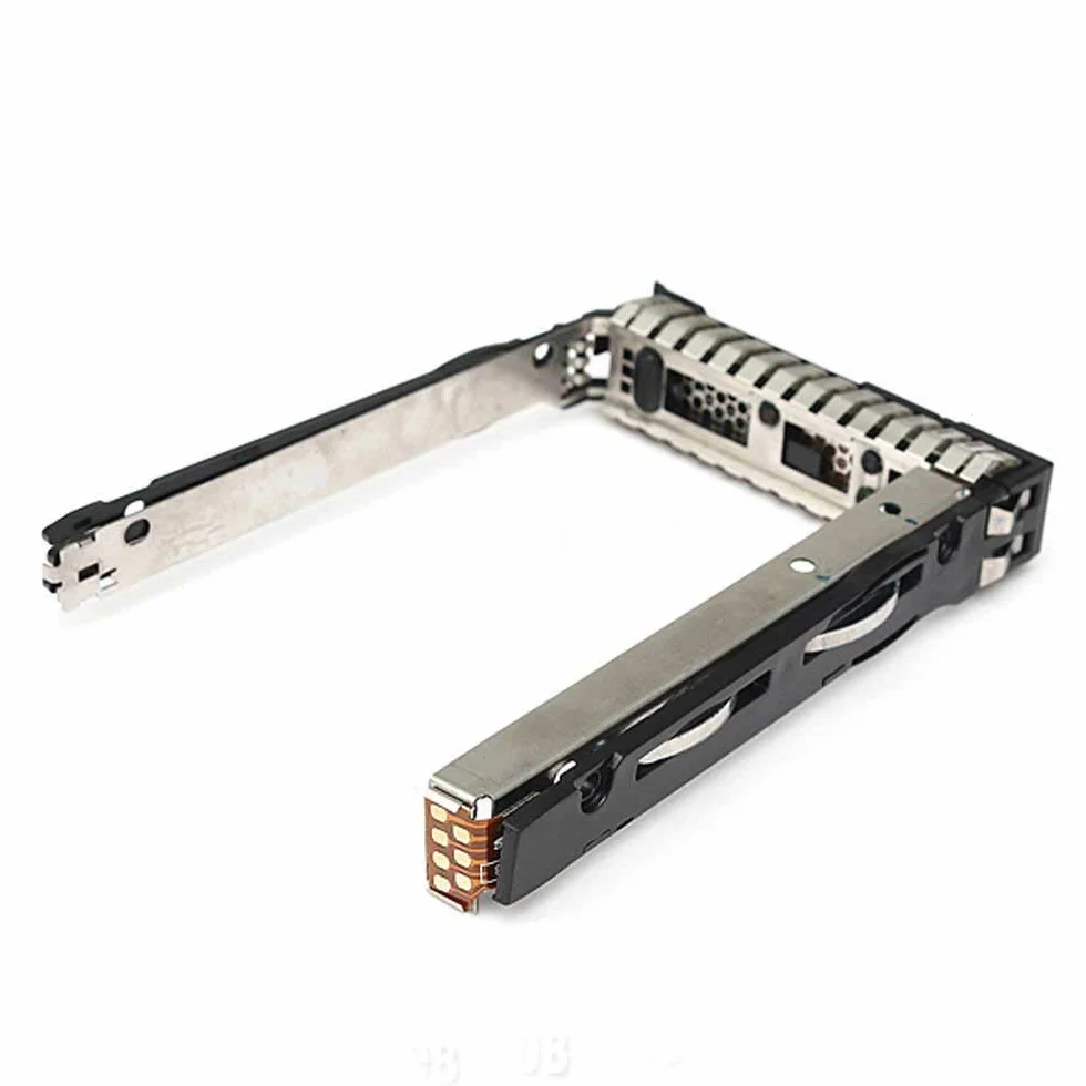 RGBS 2,5" SFF SAS SATA HDD Tray Caddy for HP Proliant 651687-001 651699-001 G8 G9 ML350P Gen8 GEN9 ML350 DL360E DL360P DL320e DL380E DL380P DL160 SL270S 230 Series con 4 viti di montaggio