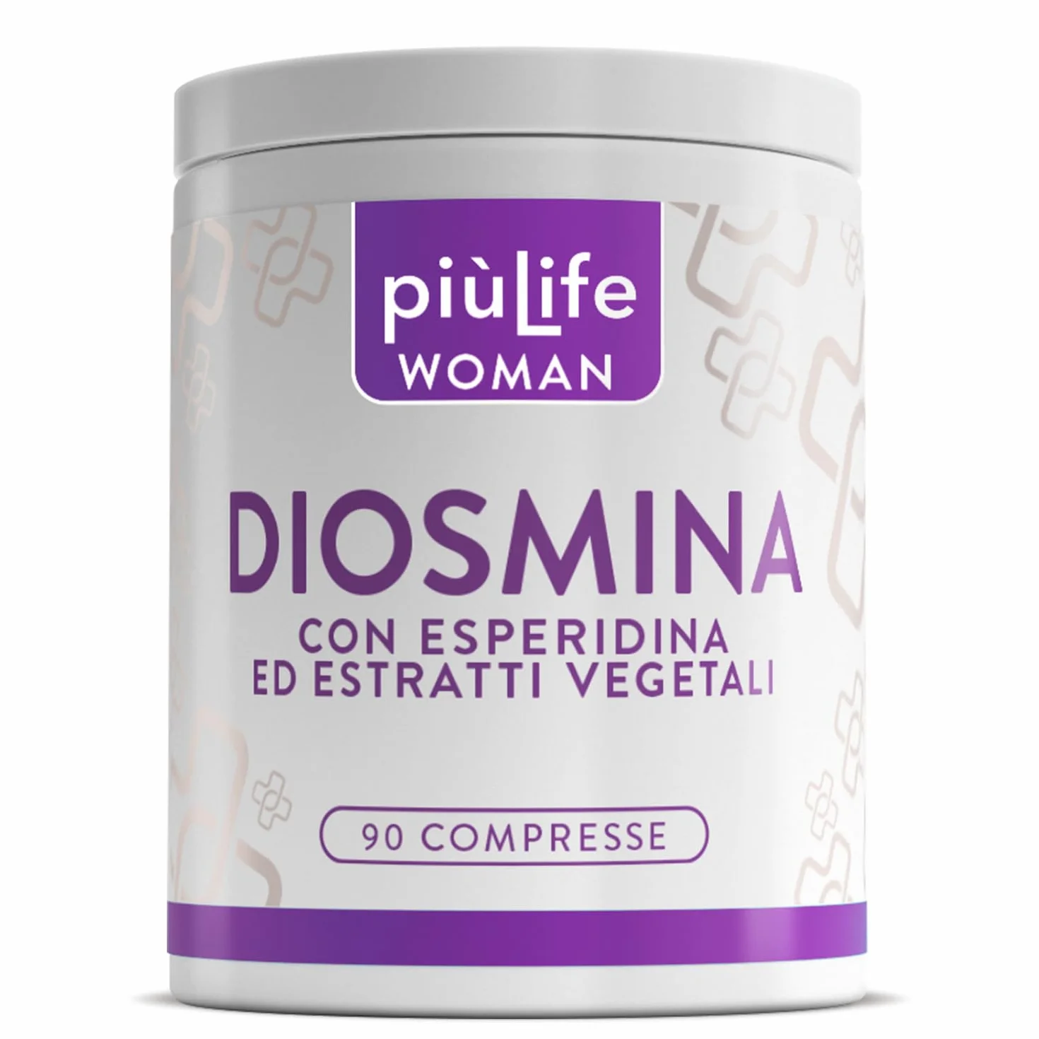 PiùLife Diosmina Esperidina 1000mg Integratore microcircolo gambe pesanti 90 compresse