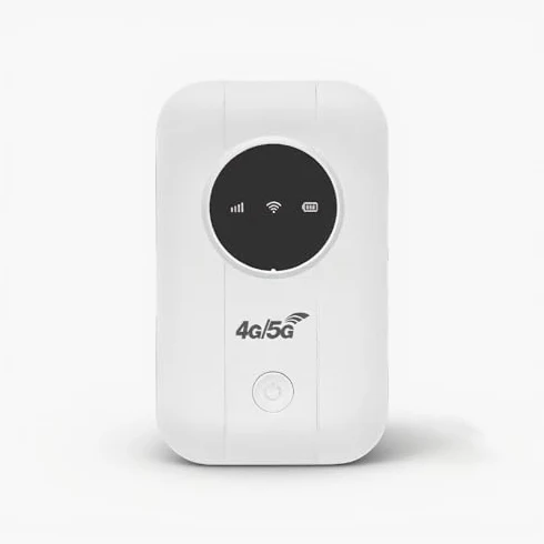 Hotspot WiFi 4G, Modem USB Portatile, Hotspot Mobile da 300 Mbps Connetti Fino a 10 Dispositivi, Router da 3200 MAh con Slot per Schede SIM per Viaggi, Viaggio D'affari,