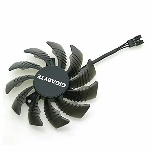 1pcs T128010SM 12V 0.20A 75mm Fan 40x40x40mm 3wire For Gigabyte GTX960 GV-N960OC-2GD Graphics Card Cooling Fan 3Pin
