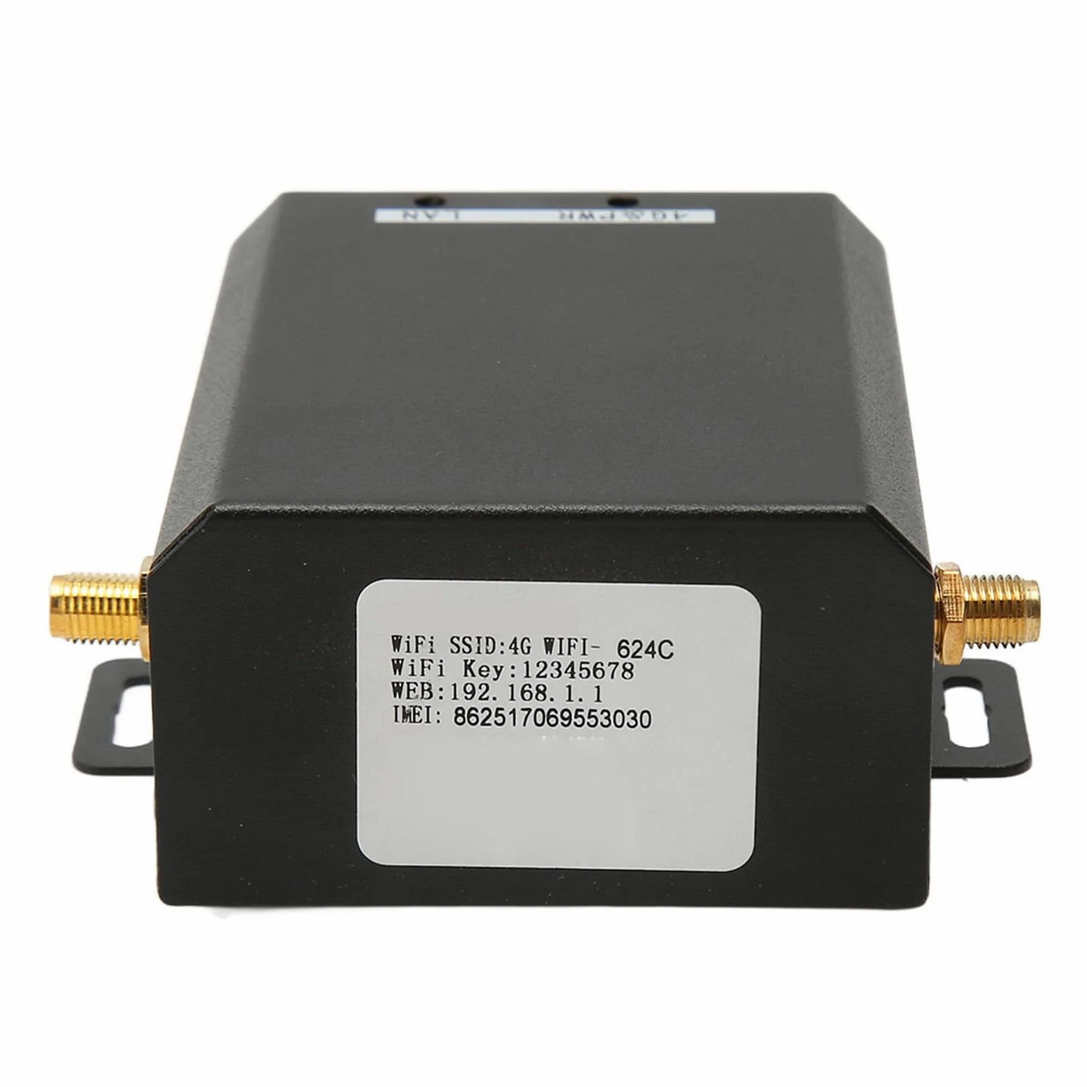 Septpenta Router Industriale 4G LTE, Alta velocità 150Mbps, Supporta 16 Utenti WiFi, con 2 Antenne Esterne per Case, Uffici, Fabbriche, Magazzini, Giardini e Parcheggi(Unione Europea)