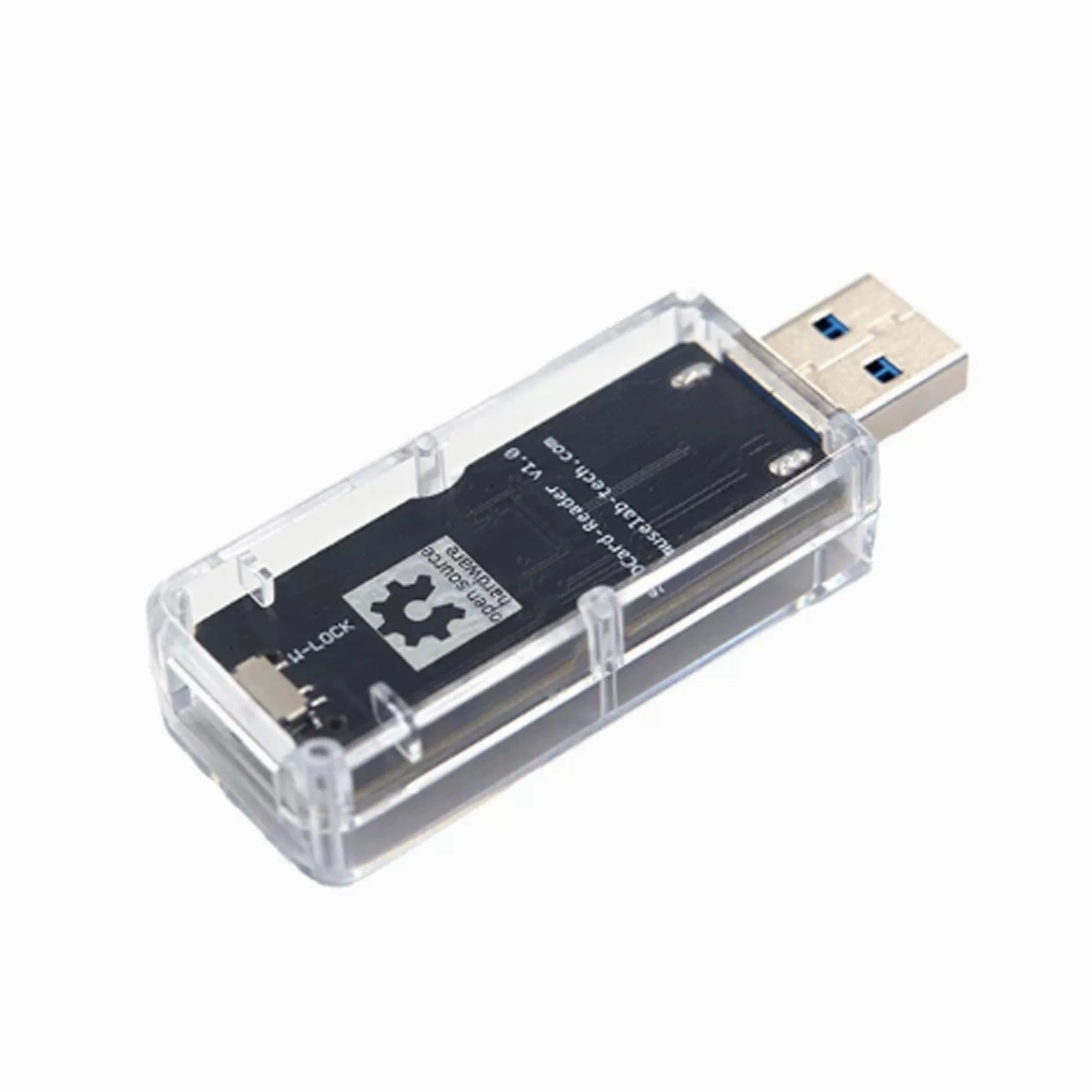 Lettore di schede SD USB 3.0 GL3224, hardware open source, velocità di trasferimento fino a 100 MB/s, con interruttore di protezione da scrittura (5)