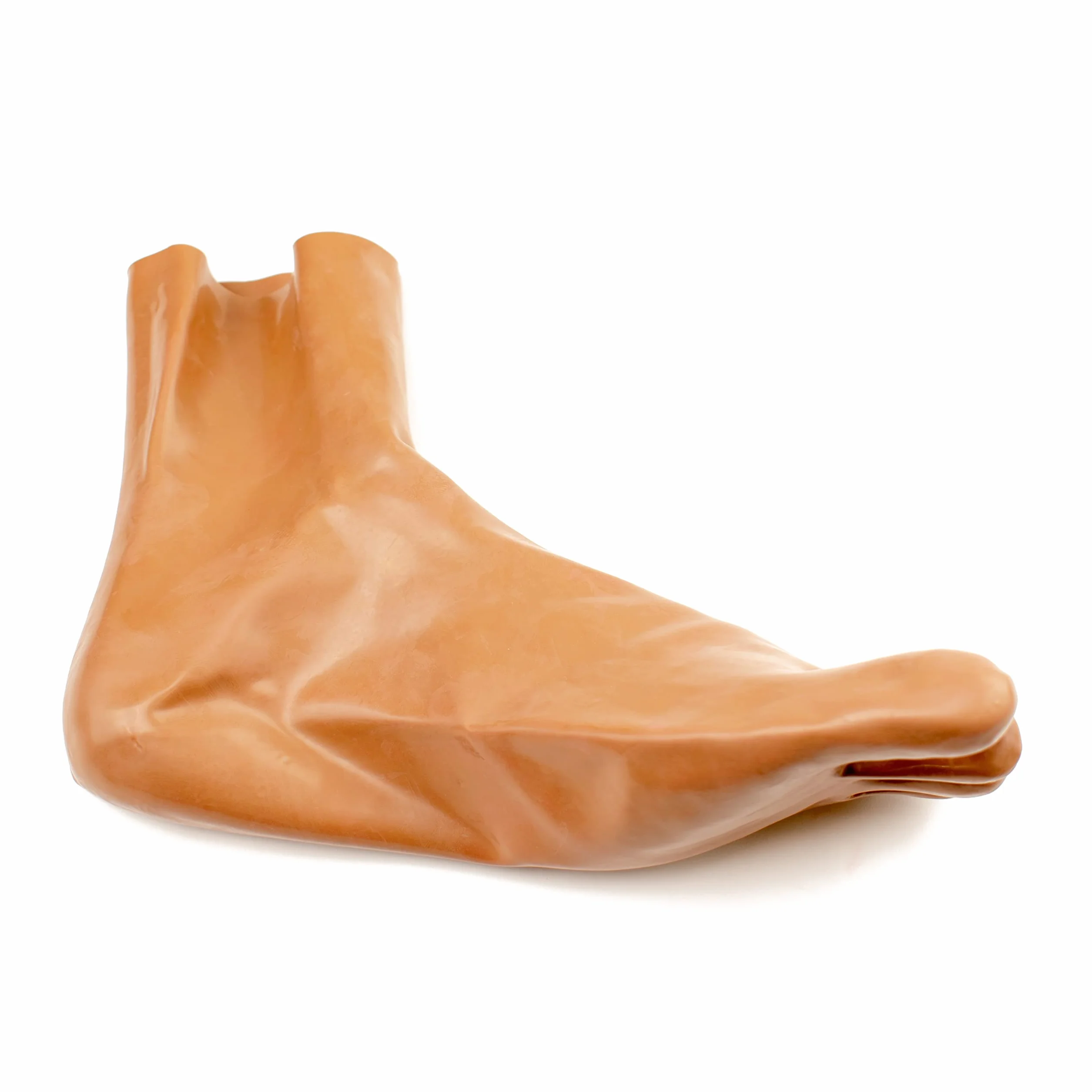 Rubberfashion Calze in lattice sexy corte da dito lunghe al caviglia