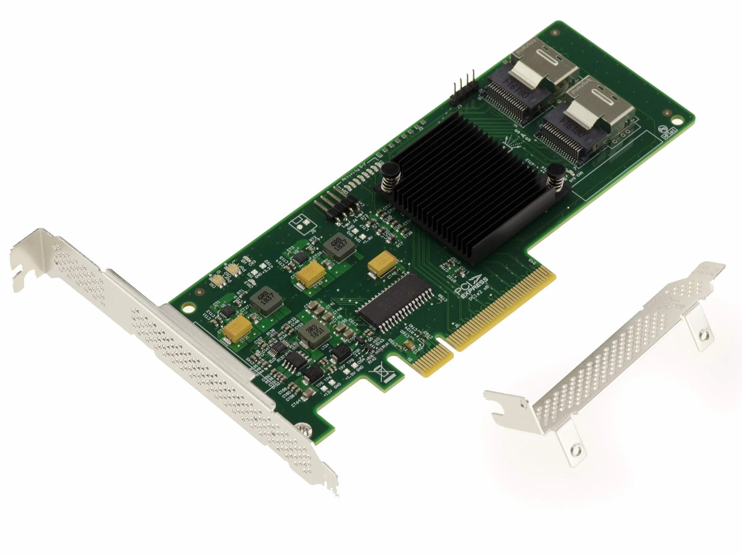 KALEA-INFORMATIQUE Scheda controller PCIe 2.0 SAS da 6 GB a 8 porte interne. Modello OEM 9211-8i - Raid 0 1 1E 10