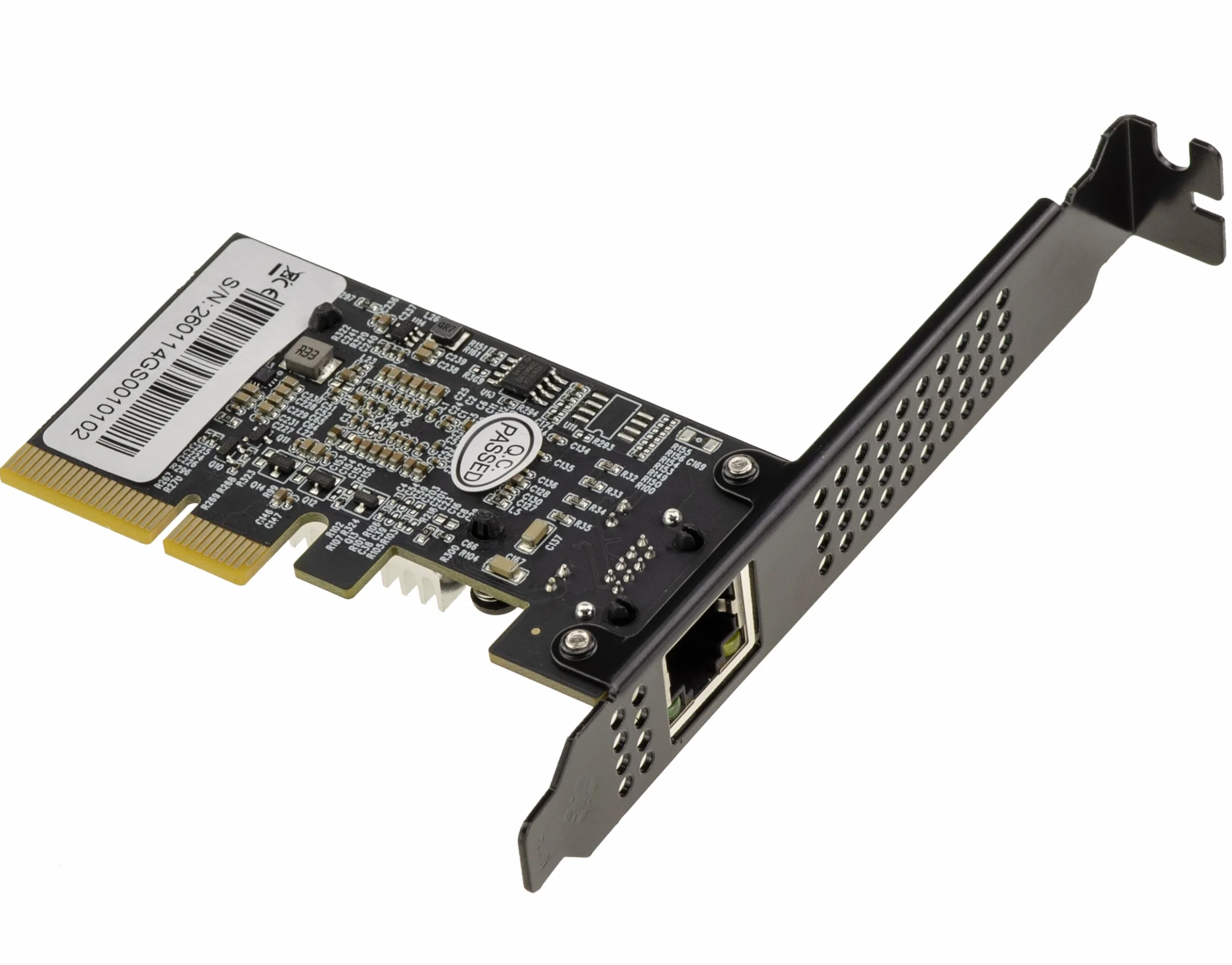 KALEA-INFORMATIQUE Scheda controller di rete PCIe x4 Gen 4.0 10 Gigabit Ethernet compatibile con 1G, 2.5G, 5G, 10G, connettore RJ45, chipset Realtek RTL8127, retrocompatibile con Gen 3.0
