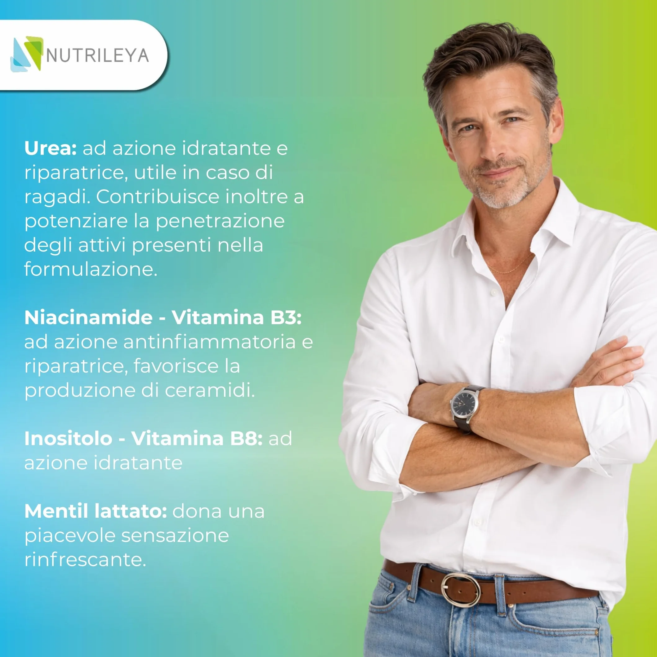 NutriLen Procto Crema Emorroidi 60ml Confezione da 2 con Amamelide Tea Tree Acido Ialuronico Made in Italy