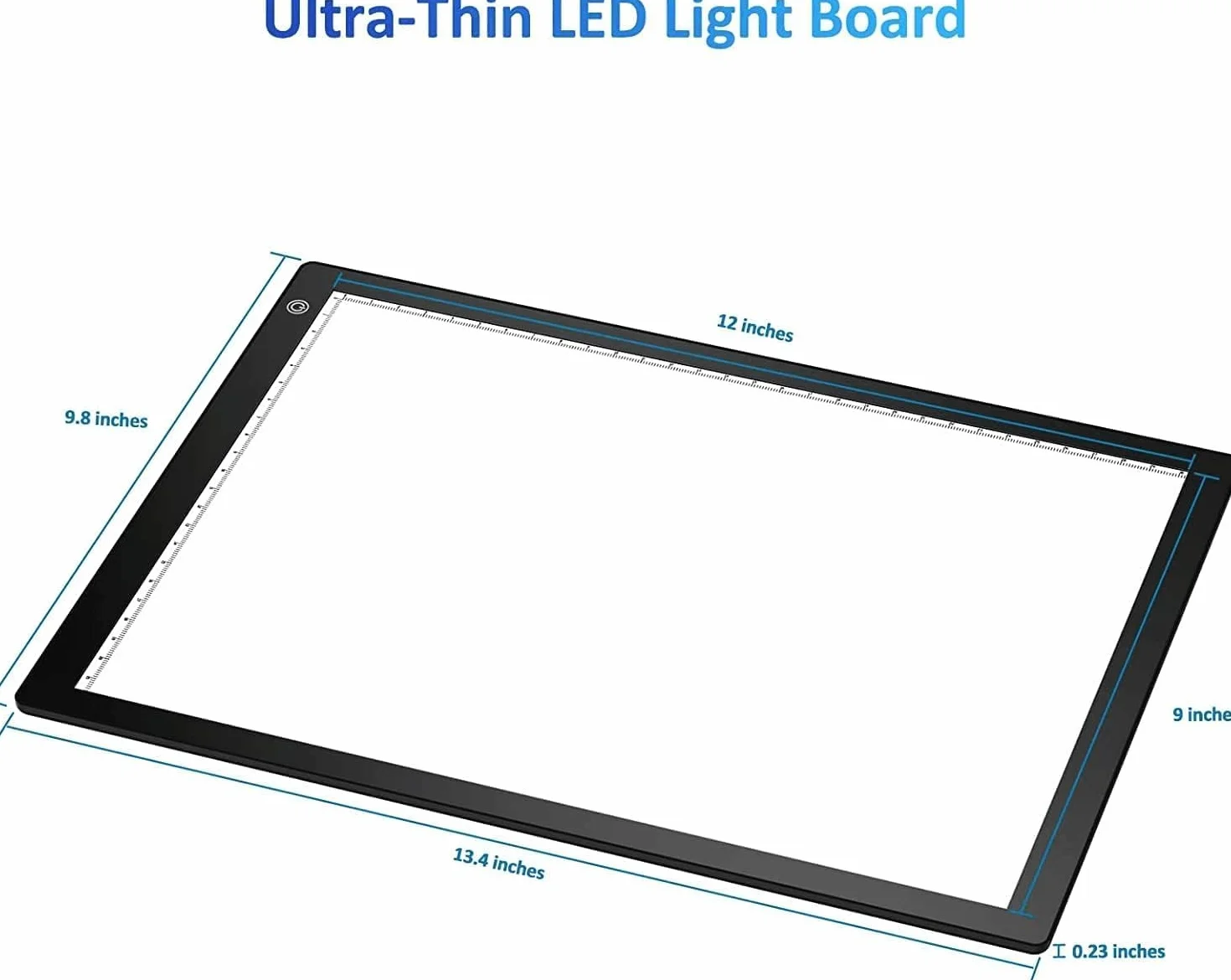 Diascanner Pannello luminoso a LED ultra sottile 12x9 pollici per digitalizzazione diapositive 35 mm JPG