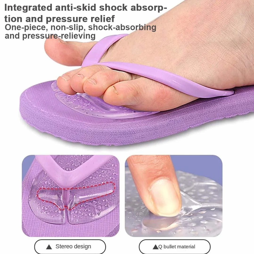 Protezione Dita Piedi Silicone per Infradito, Salvadita Piedi Gel Antiscivolo Riutilizzabile, 4 Paia