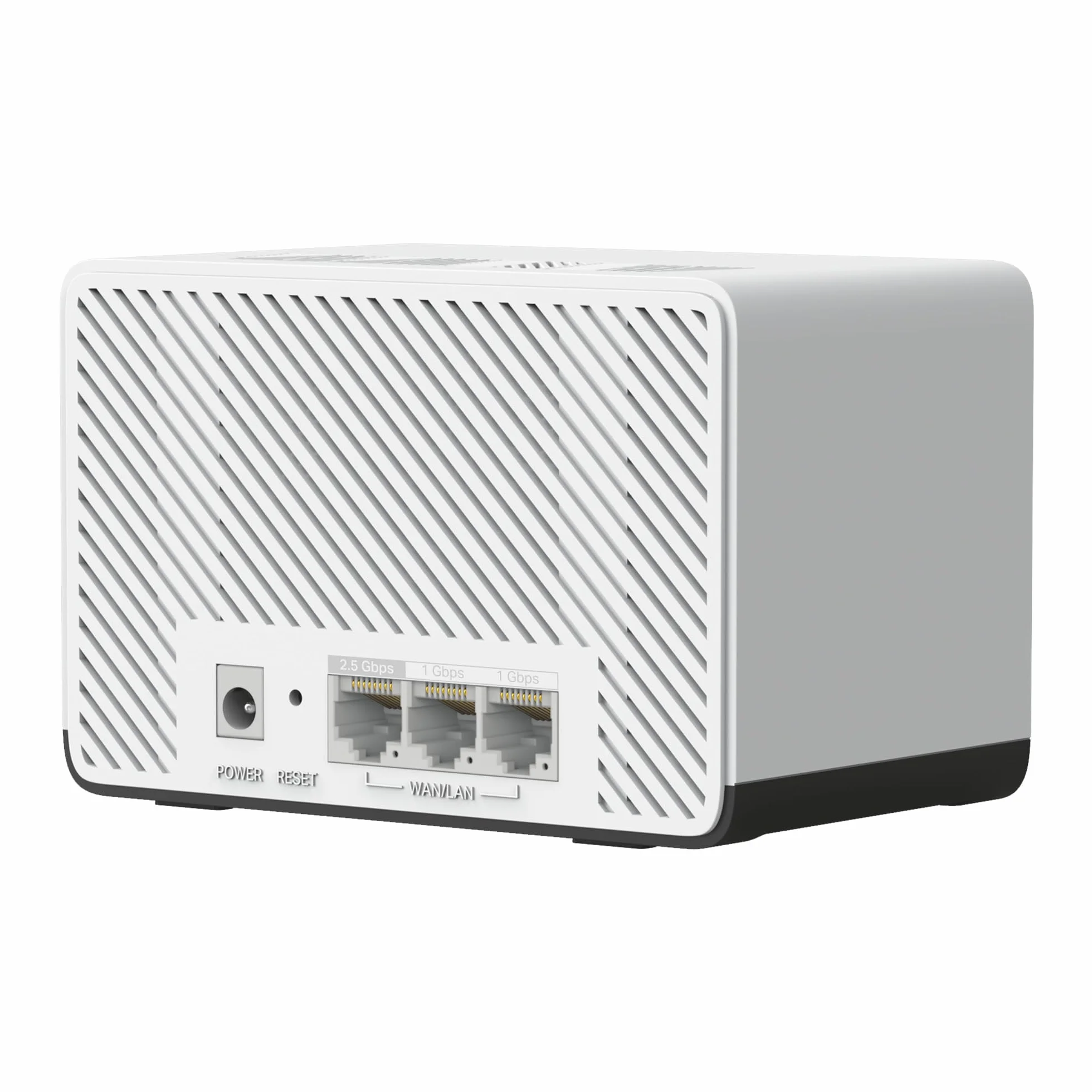 Mercusys TP-Link Halo H27BE Mesh Wi-Fi 7 BE3600Mbps Dual-Band, 2.5G Porta WAN/LAN, 2 Porte LAN Gigabit, Coperti fino a 650m2, 4K-QAM, MLO, Multi-RUs, VPN,Controllo da APP, 3pz