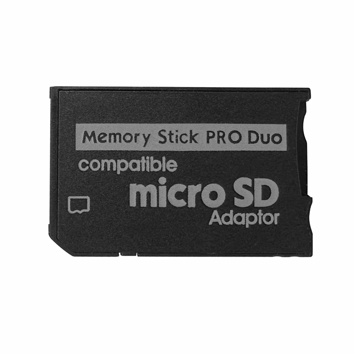 QUMOX Adattatore MicroSD a Memory Stick PRO Duo, compatibile con dispositivi con slot Duo, per fotocamere, videocamere, PSP, Handycam