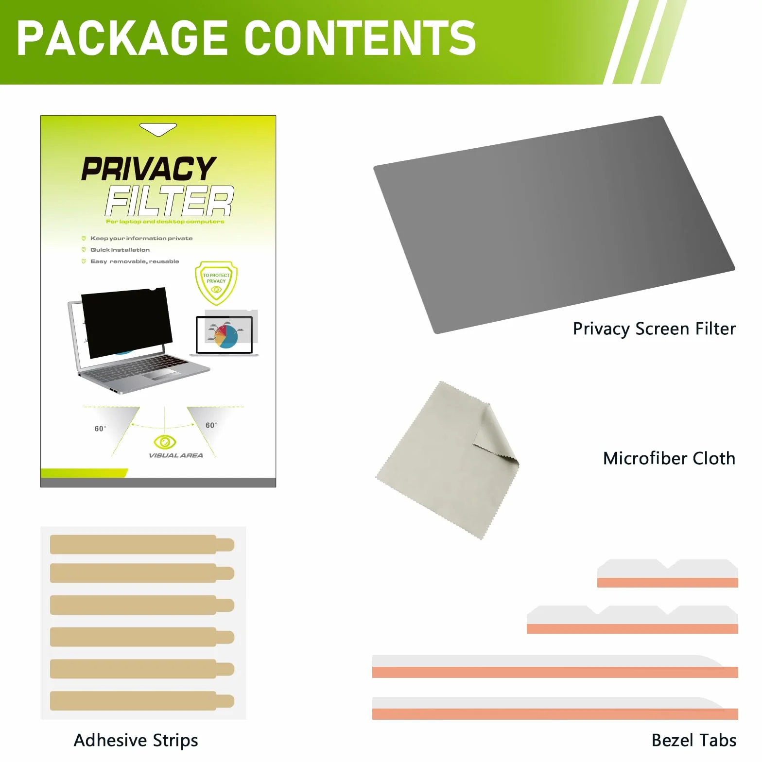 LAMA 13.3 In Filtro Schermo Privacy Universale per Laptop per Laptop 13.3", Proteggi Schermo Privacy Anti-Luce Blu/Antiriflesso/Anti UV (LxA:294mm*166mm) con Protezione Privacy/Protezione Occhi(16:9)